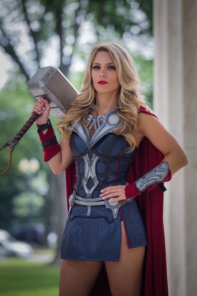 Lady Thor Print 8 x 10 - signed