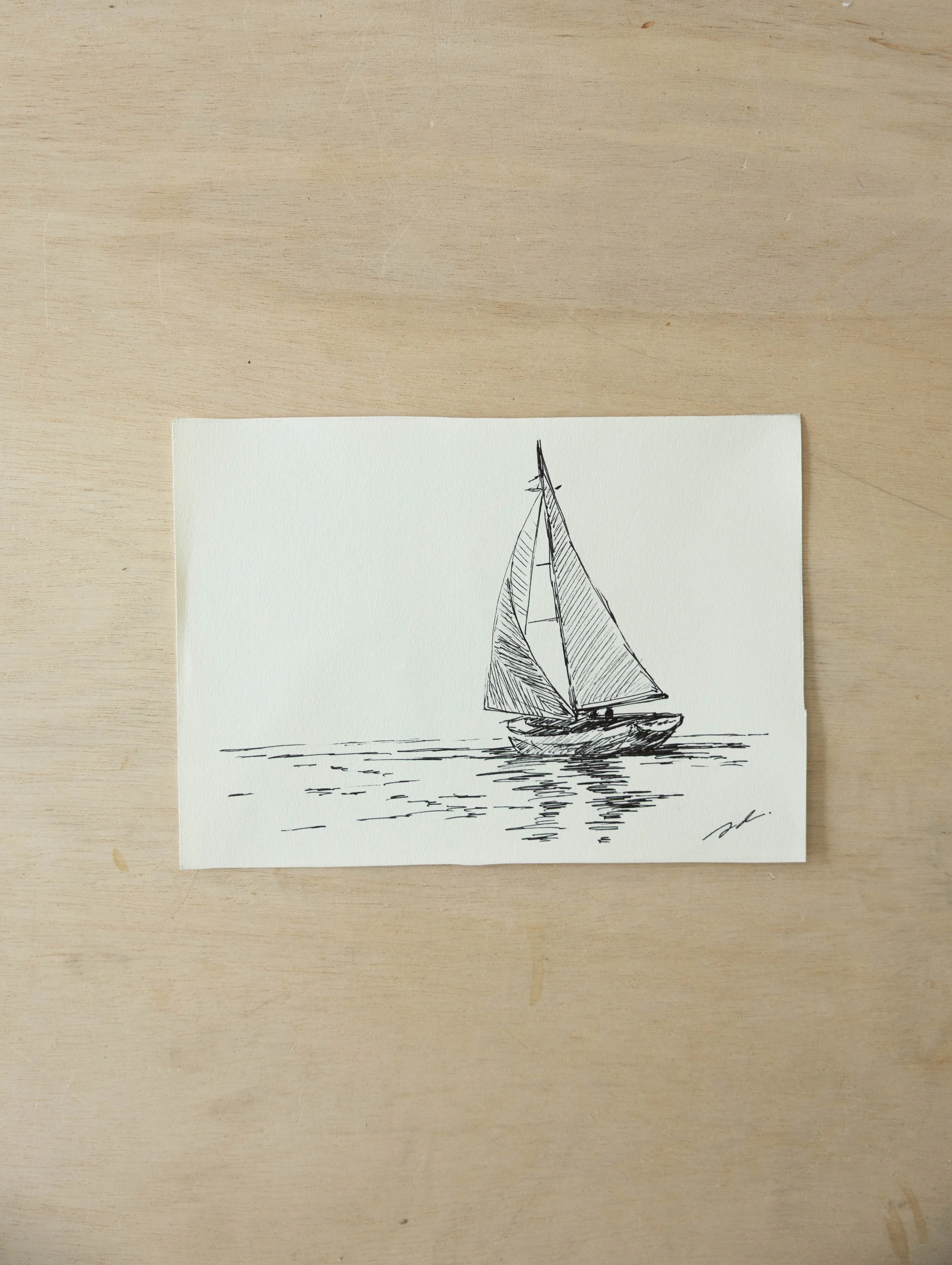 Sailboat Sketch