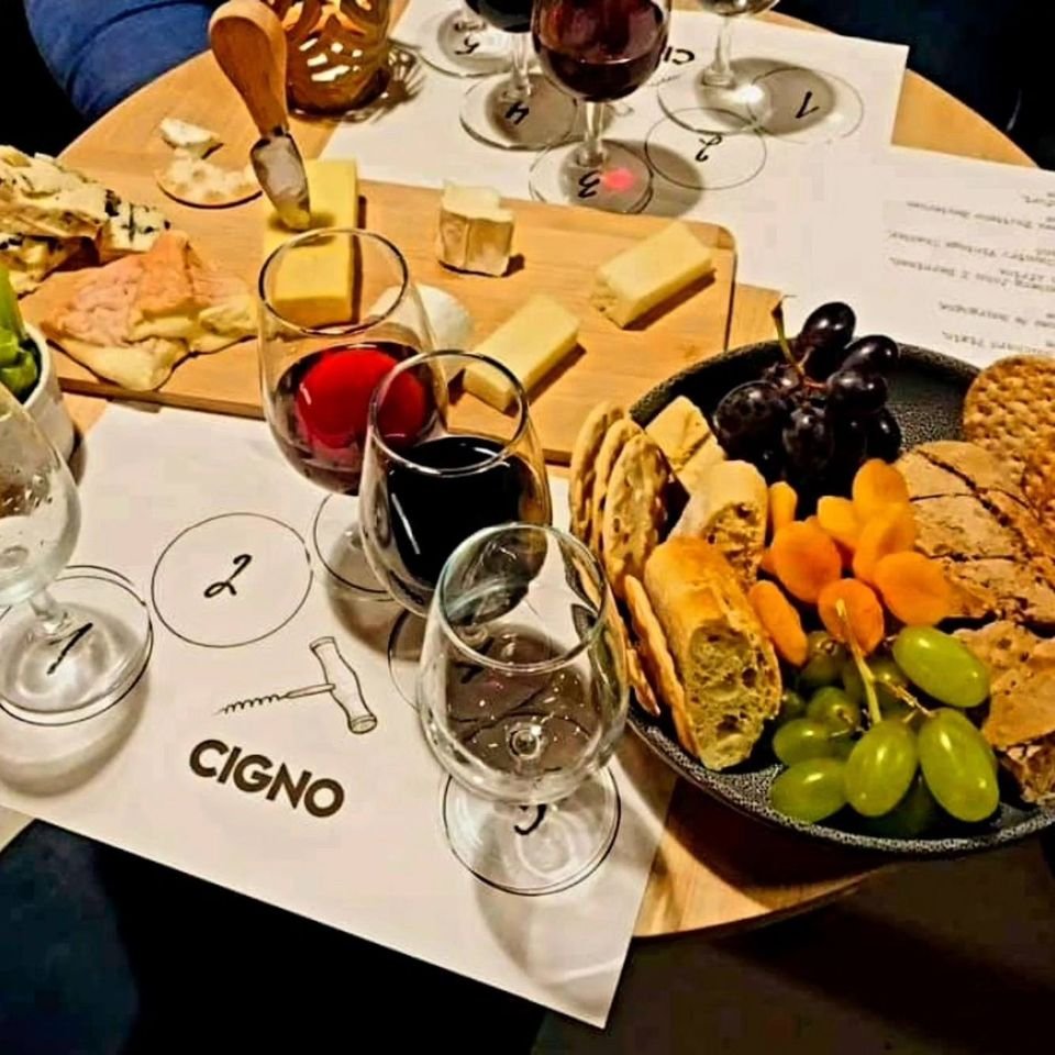 Cigno’s Wine and Cheese Tasting