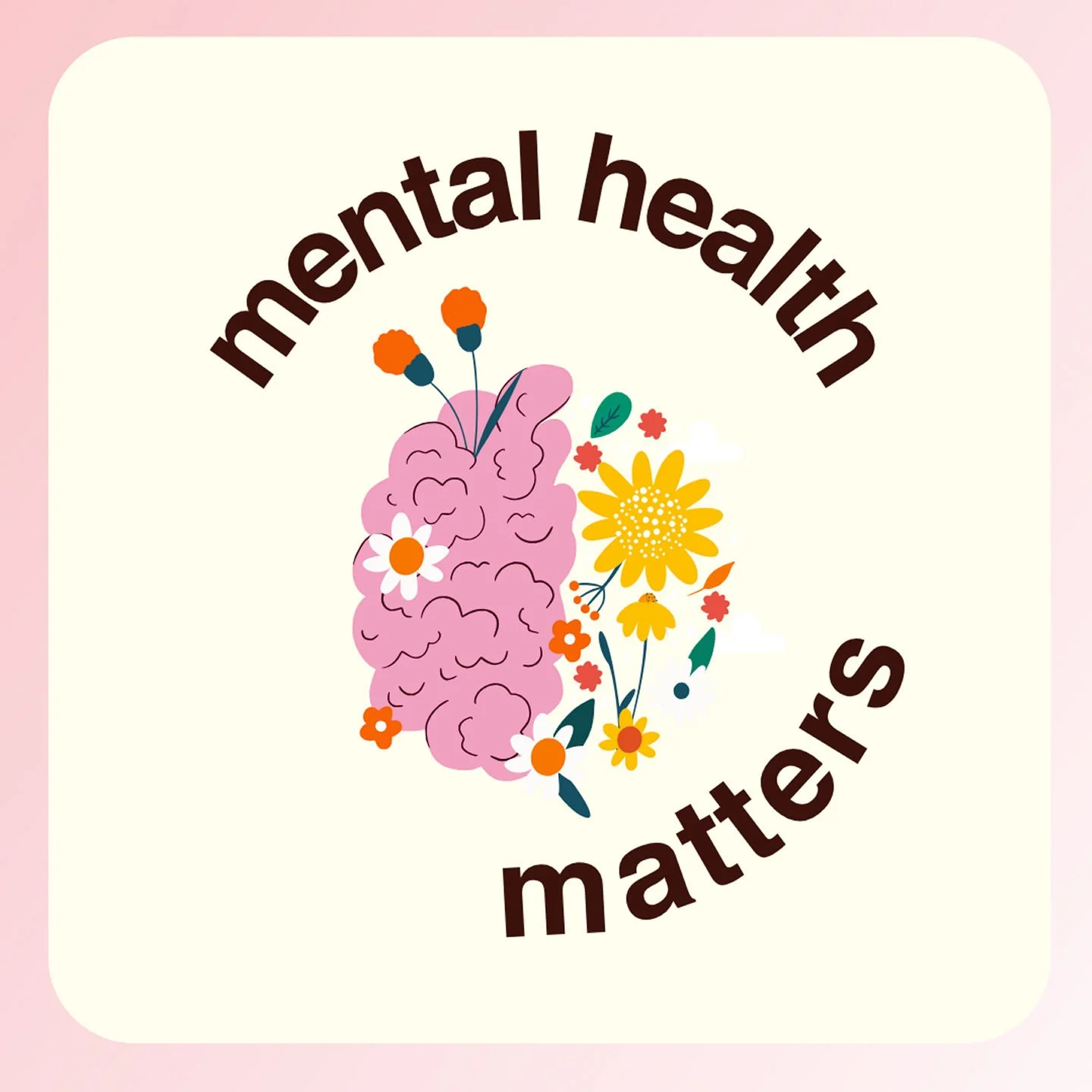 💚 October = Mental Health Awareness Month 💚
Your mind matters. Here are 5 quick tips to take care of it:
✅ Check in with yourself
😴 Get enough sleep
🚶 Move your body daily
🤝 Stay connected
🧑‍⚕️ Ask for help if you need it
Small steps make