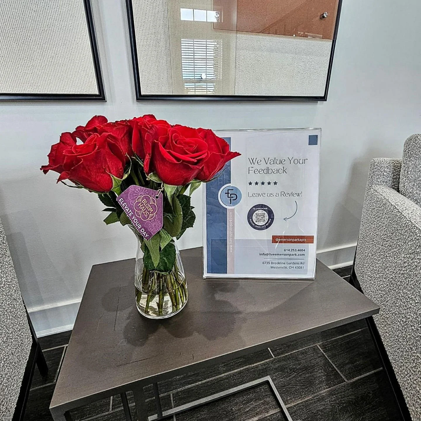 How sweet is this? One of our amazing residents surprised the office with fresh roses today 🌹
💐We love hearing from our community &mdash; and your feedback means the world to us! Drop us a Google review and let others know what you love about life 