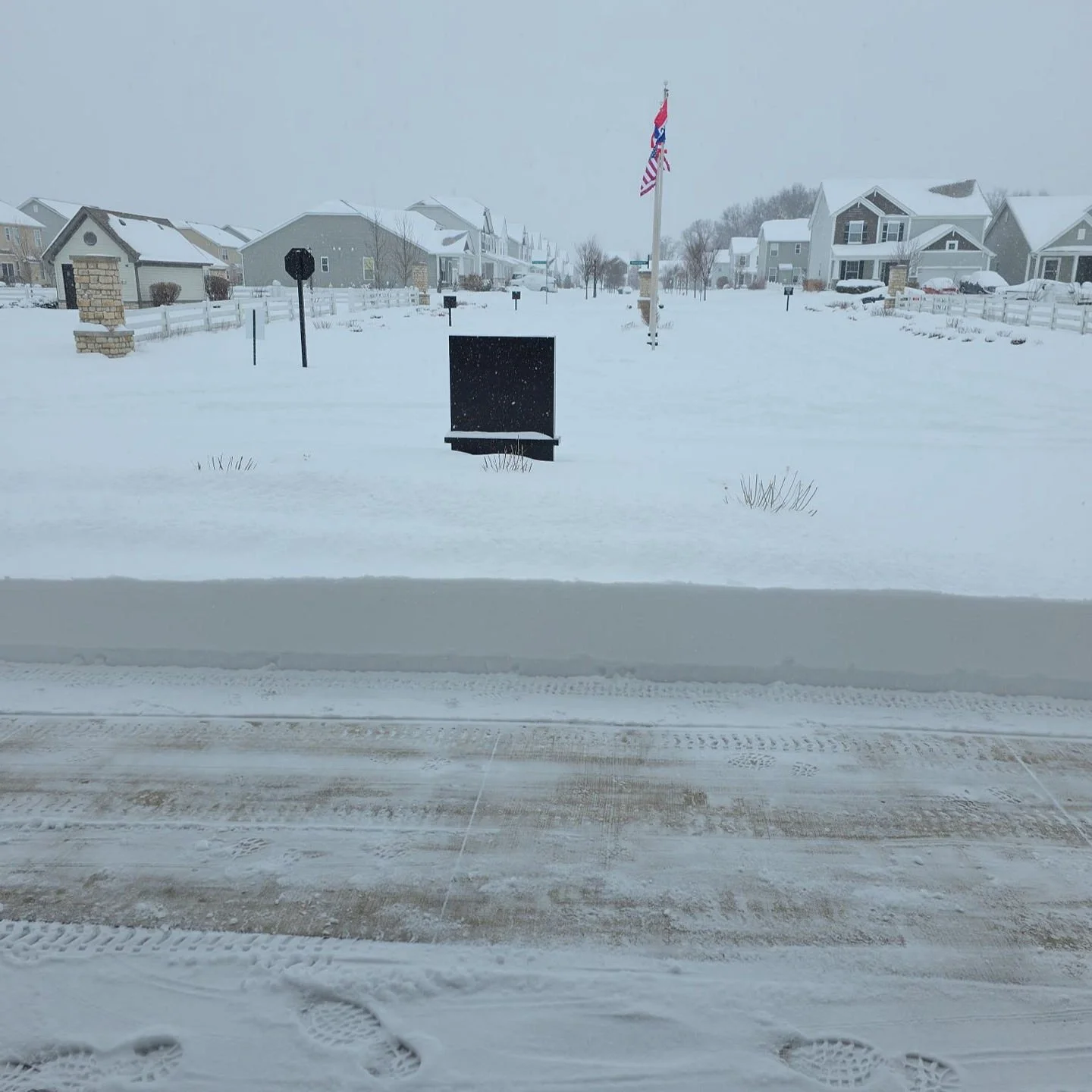 Definitely not the snow blanket we were expecting this winter ❄️😅
Our team has been working diligently since Sunday&mdash;and continue today&mdash;to keep walkways and common areas clear after this immense snowfall at Emerson Park. Thank you for all