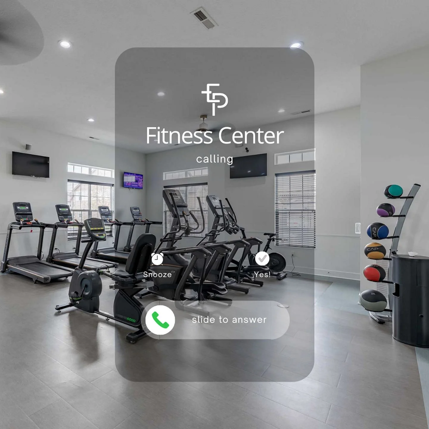 The weather is warming up, but don&rsquo;t send your fitness goals to voicemail! We&rsquo;re checking in to remind you that your 24/7 Fitness Center is ready whenever you are. Spring into your next session and keep that momentum going. We&rsquo;re op