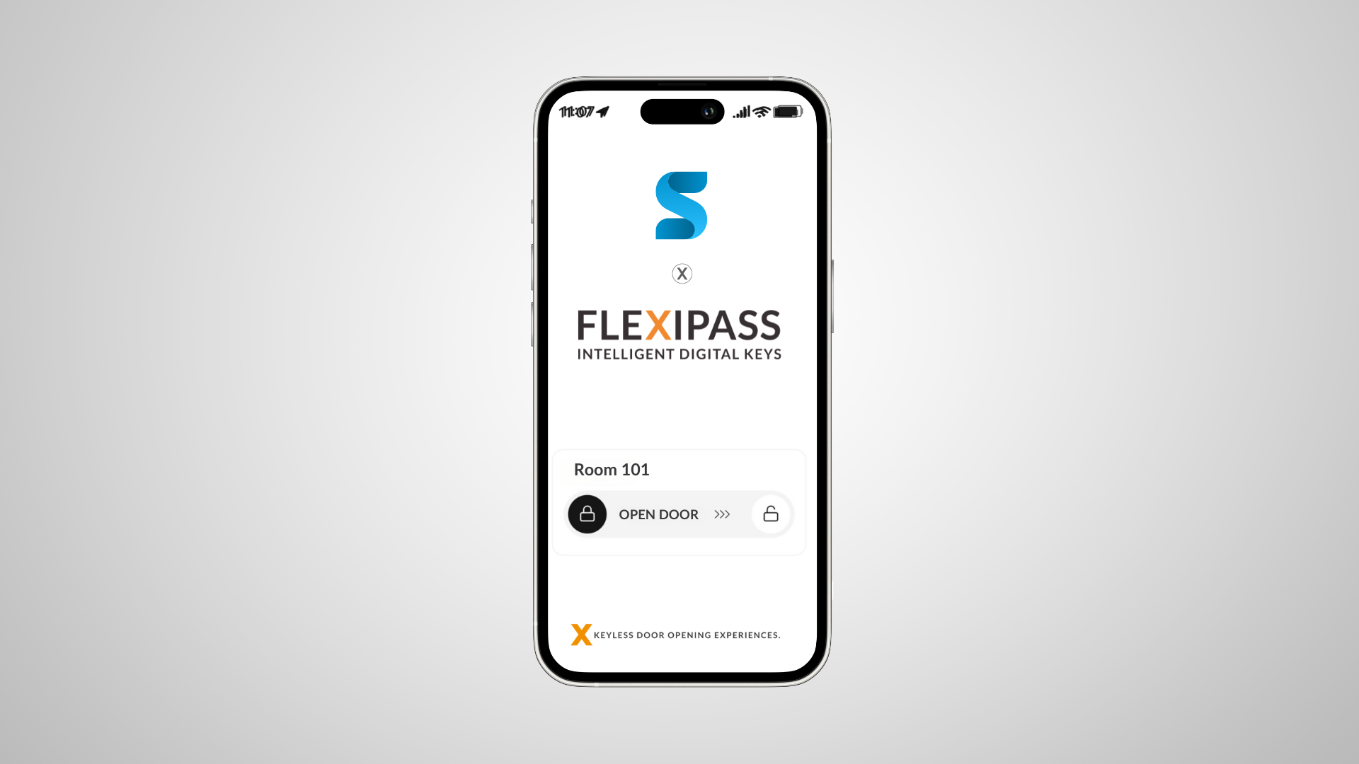 With FLEXIPASS + SALTO, guests receive their key using the App or without an App