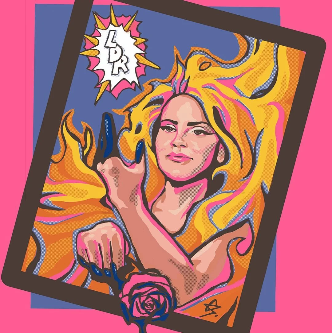 &ldquo;I&rsquo;m Fire Again&rdquo;

Second NFR - Lana inspired illustration based off of &ldquo;Cinnamon Girl&rdquo; &hellip; it&rsquo;s such a mood 🔥

✨🔥🔥✨💕✨🔥🔥✨

#ldr #lana #lanadelrey #nfr #cinnamongirl #music #vinyl #digitalart #illustration