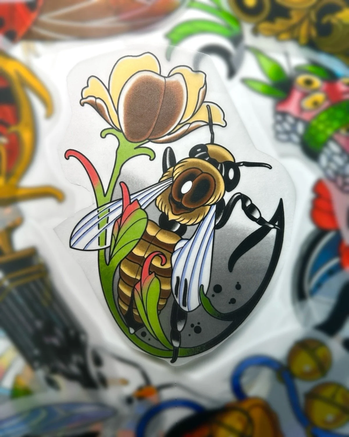 Available insects 🐞🪲

Can be adjusted to fit any gap you might have!

Available @kyklopstattoo in the South Side of Pittsburgh.

#tattooflash #pittsburgh #drawing #neotraditional #illustration