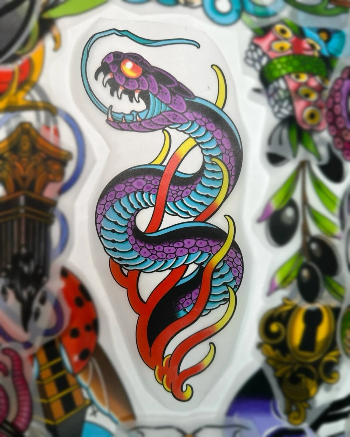 Available snakes 🐍

These would fit great on a forearm or calf! 

Ready to go @kyklopstattoo in the south side of Pittsburgh.

To get tattooed, follow the link in my bio.

  #neotaditional #pittsburghtattoo
#pittsburghart #drawing #sketch #illustrat