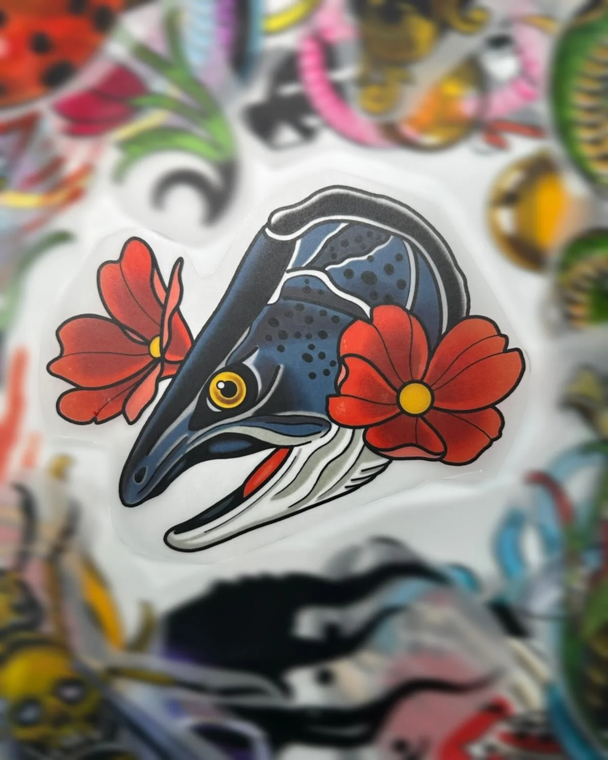 New designs available! I enjoy drawing fishes way more than I thought I would.

Tattooing in the south side of Pittsburgh @kyklopstattoo 

#tattooflash #neotraditionaltattoo #pittsburgh #drawing #illustration