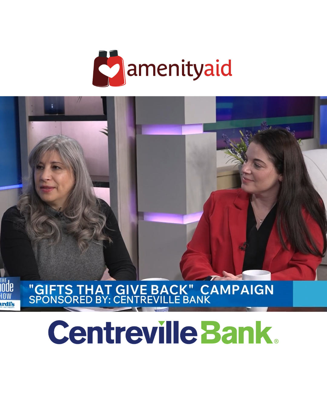Working with Centreville Bank for holiday giving