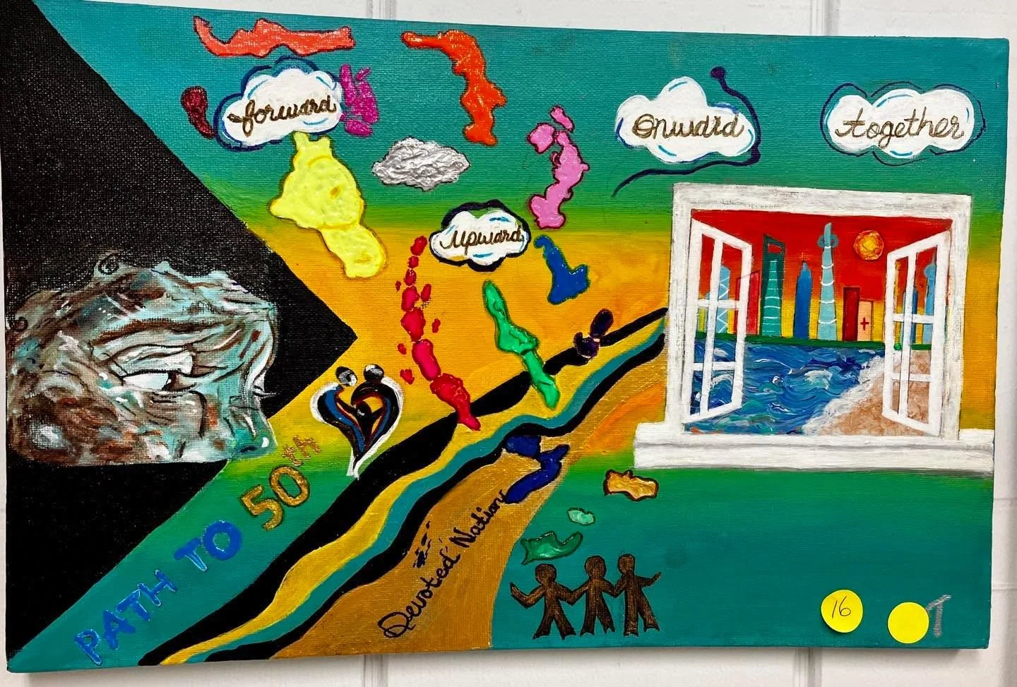 Students Art Exhibit at the George Town Museum and Library! If you are in town for Regatta, be sure to stop by the museum to see the art celebrating our 50th anniversary of independence