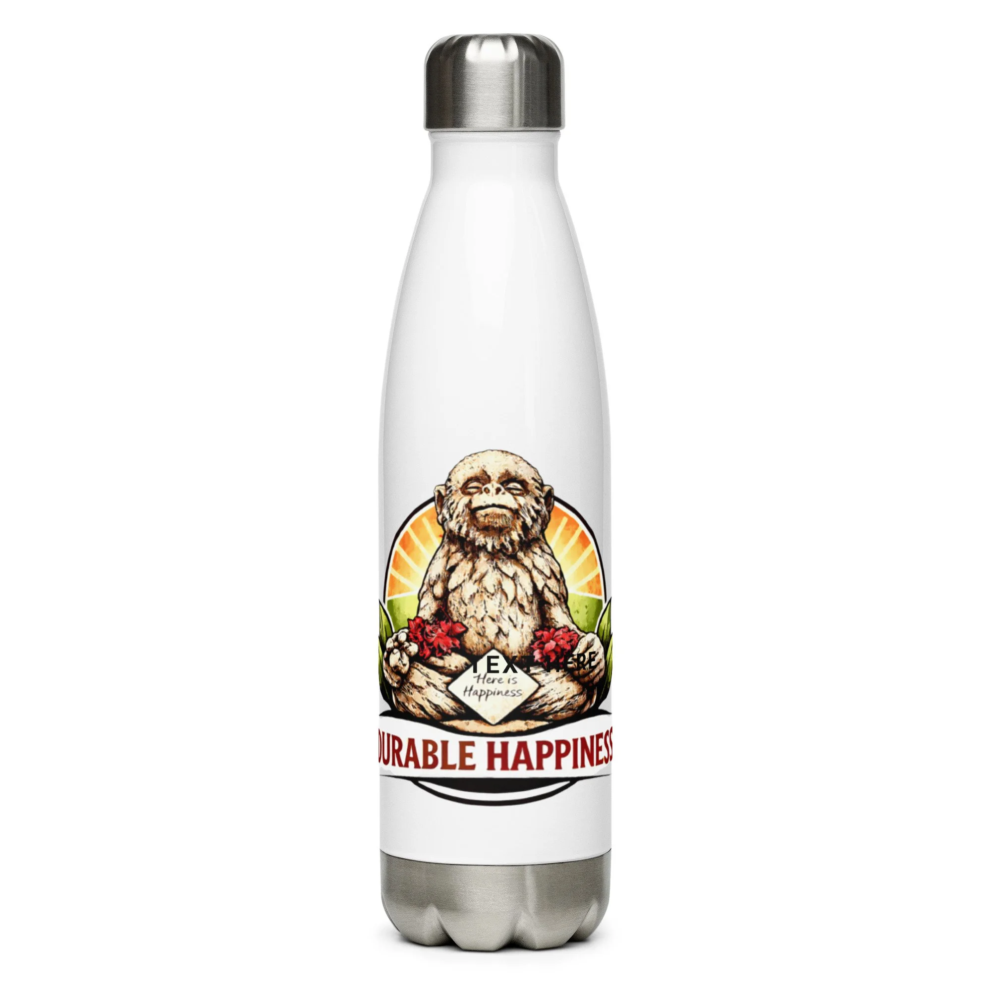 Stainless steel water bottle