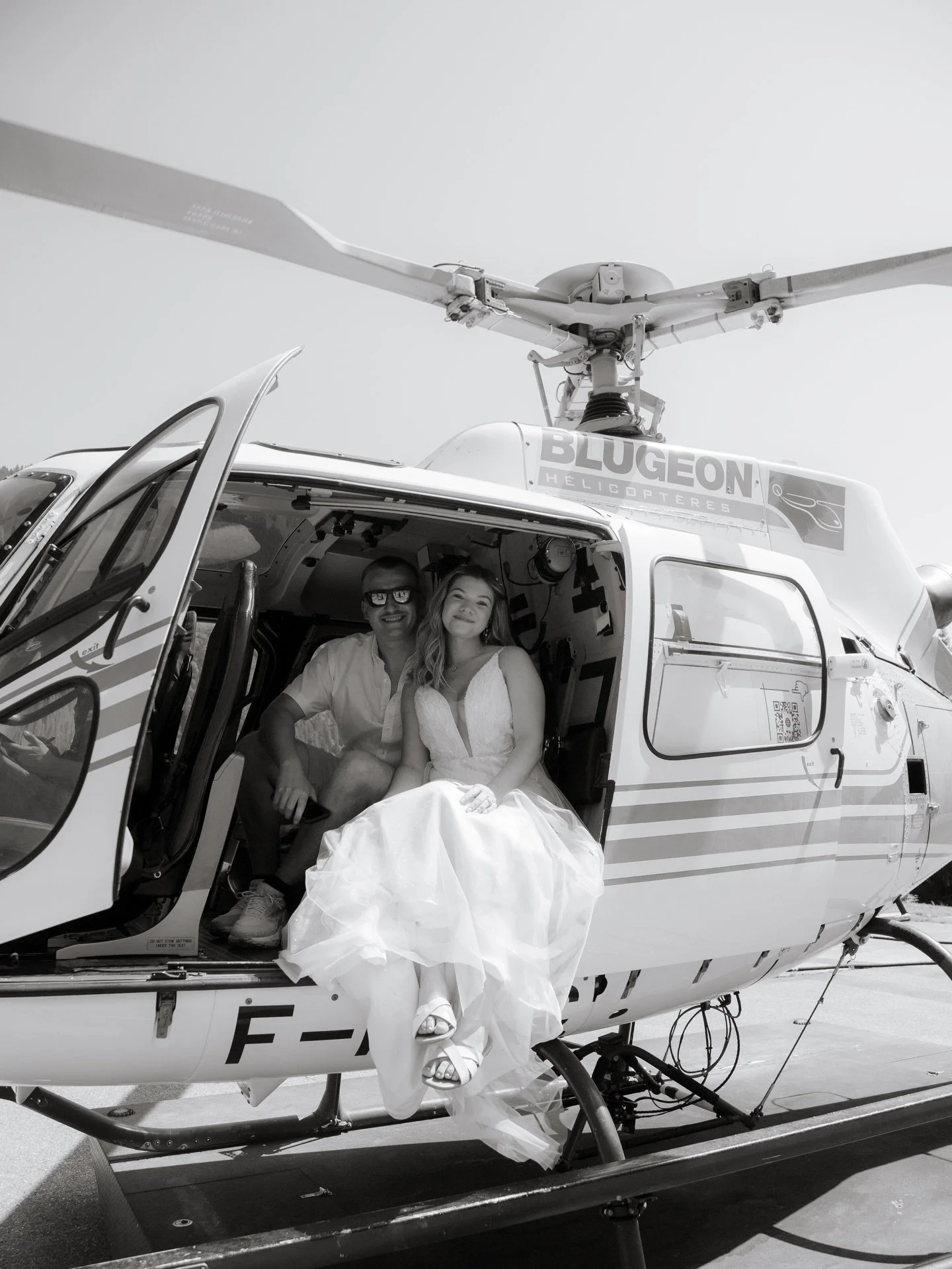 This is how some of our ceremonies end.
Not with a confetti throw&hellip; &hellip;but with a helicopter lifting off over the mountains they just got married in.

Just married. Just the two of them. One hell of a view.

Included in our ceremony packag