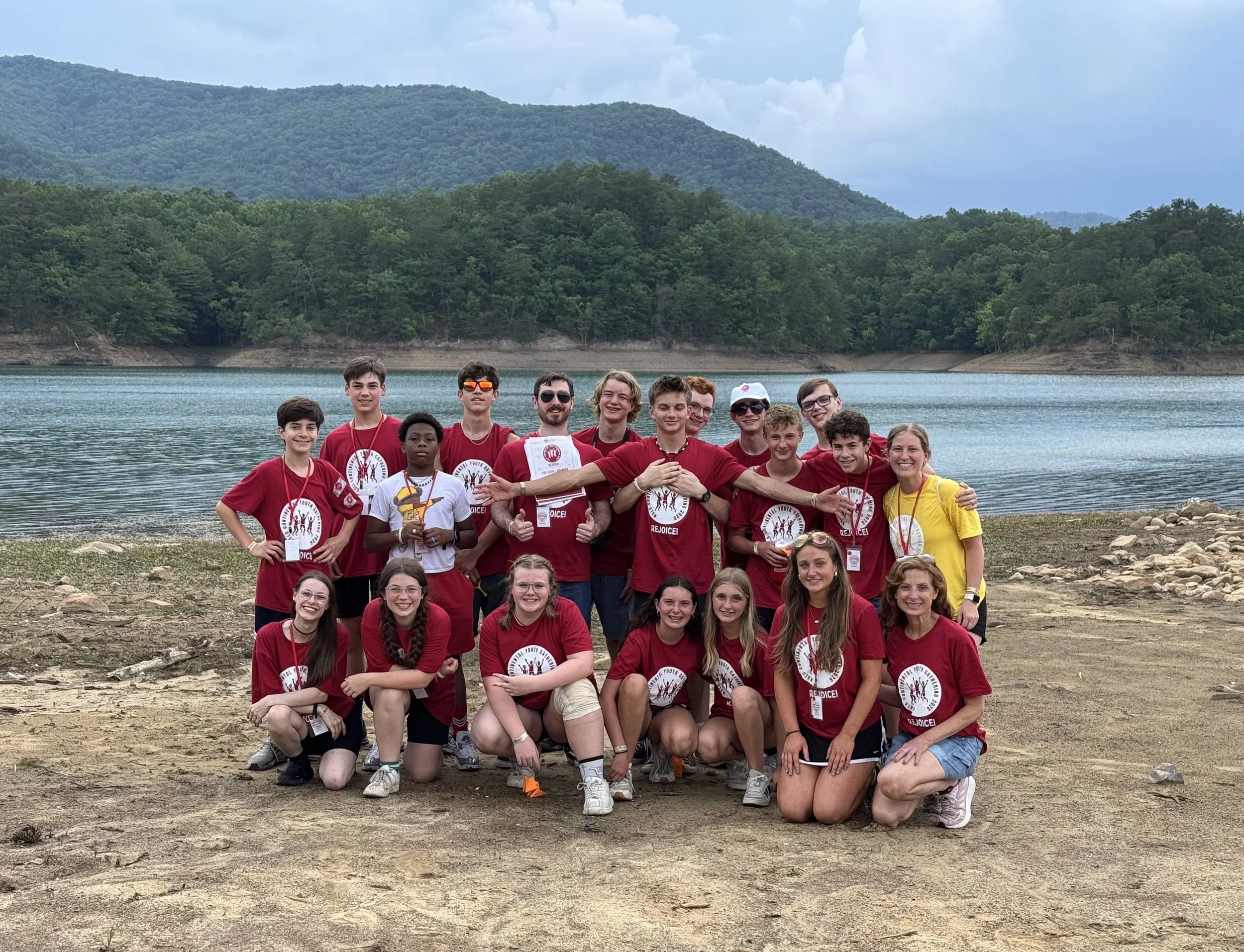 Youth Mission trip in the Roanoke Valley helping local non-profit organizations 