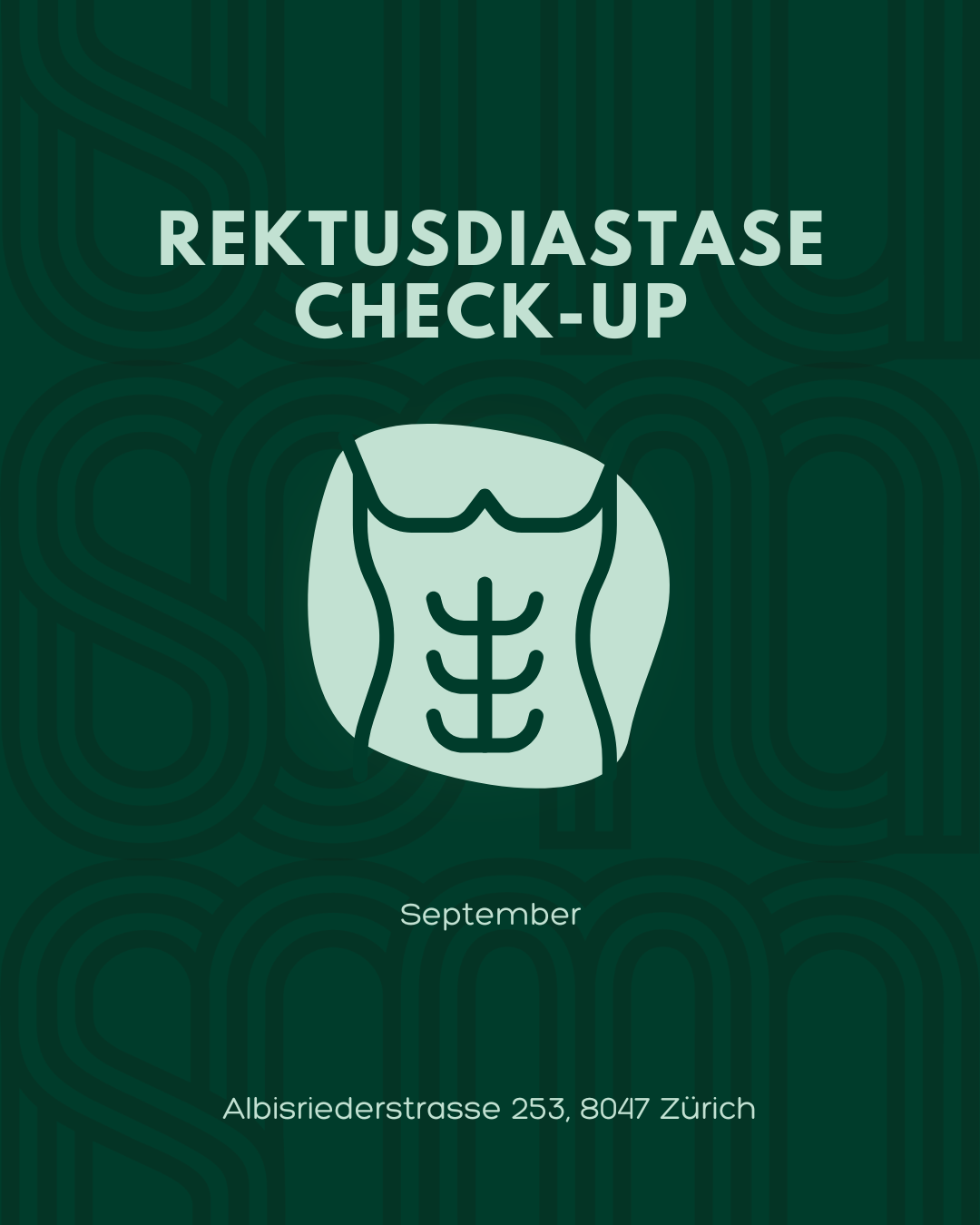 Rektusdiastase Check-Ups mit Gina