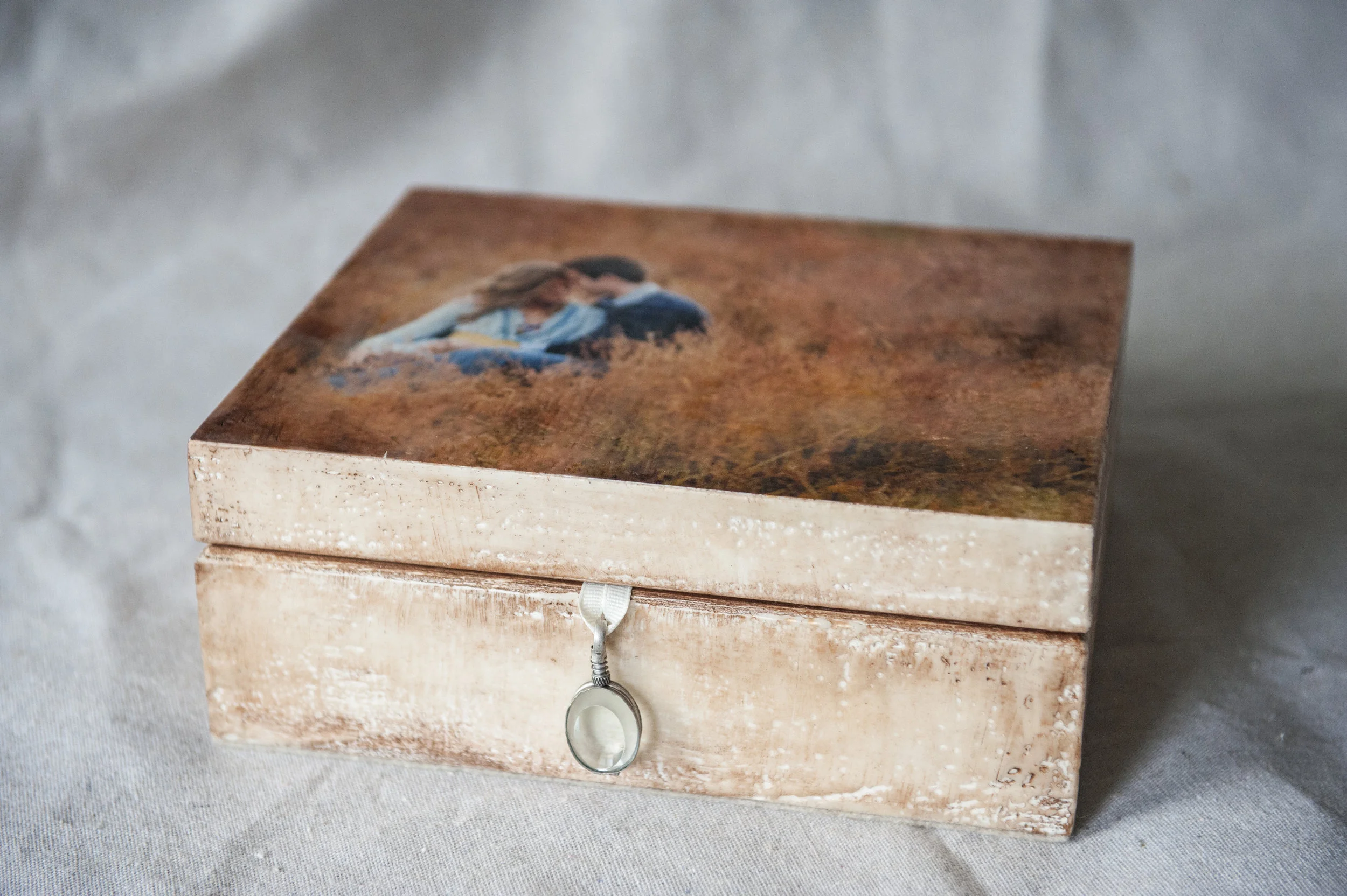 Brushed Portfolio Box