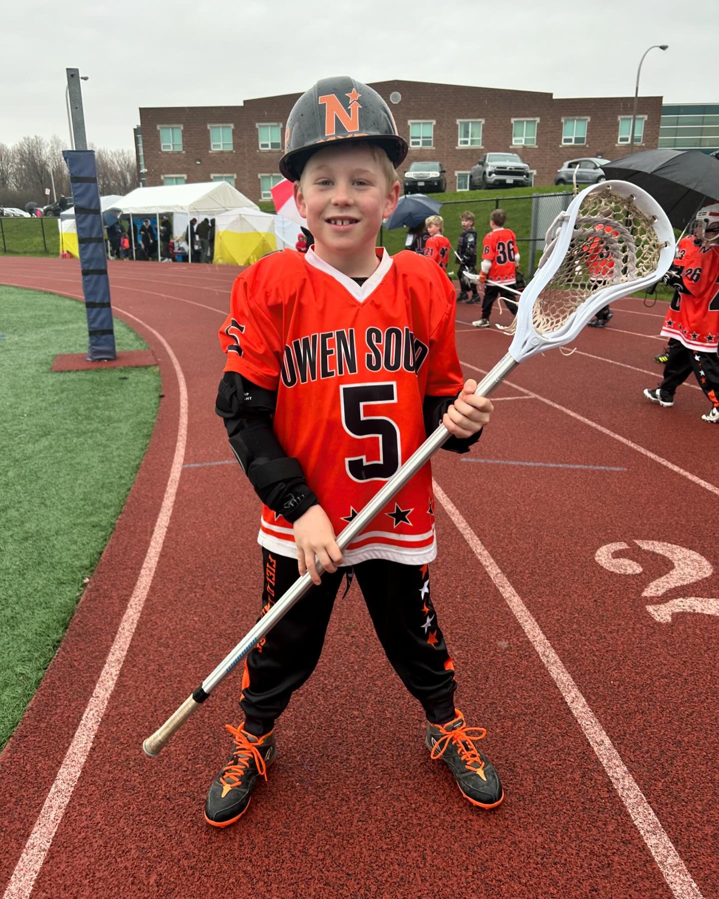Two more wins and a tough 4-3 loss today for the U9 Field Boys 🥍