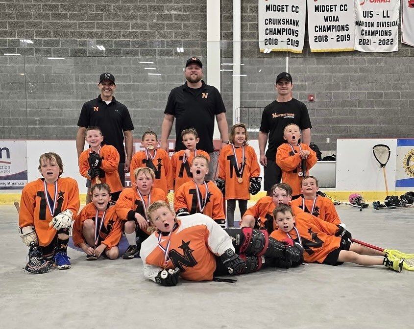 Our U7 North Stars hit the floor today for the year end Zone 8 tournament hosted by West Grey! ⭐️🥍

#NorthStarsLacrosse #U7Lacrosse