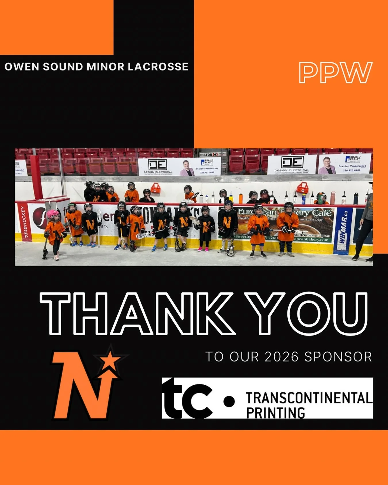 Our 2026 Paperweights are proudly sponsored by Transcontinental Printing! Thank you for supporting OSML! 🧡🖤🥍