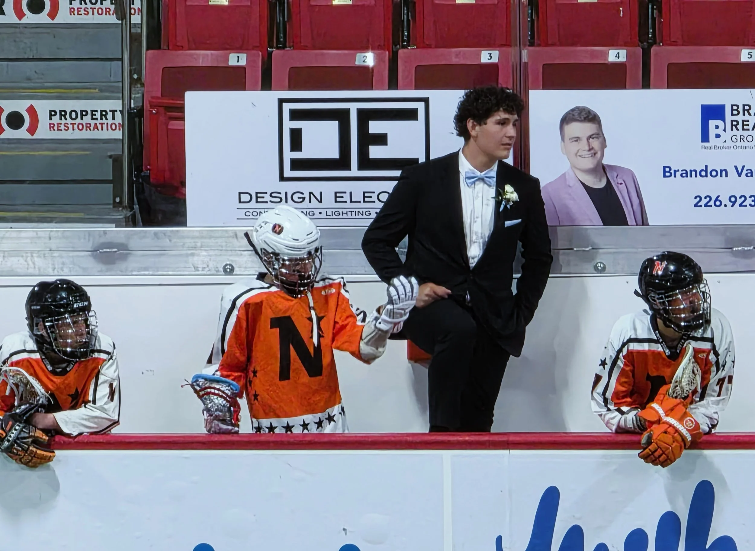 One last stop before prom...

U15-2 Assistant Coach David Rouse made sure the Northstars were game-ready before trading the lax floor for the dance floor! 

Thanks for your dedication, Coach! 🥍✨