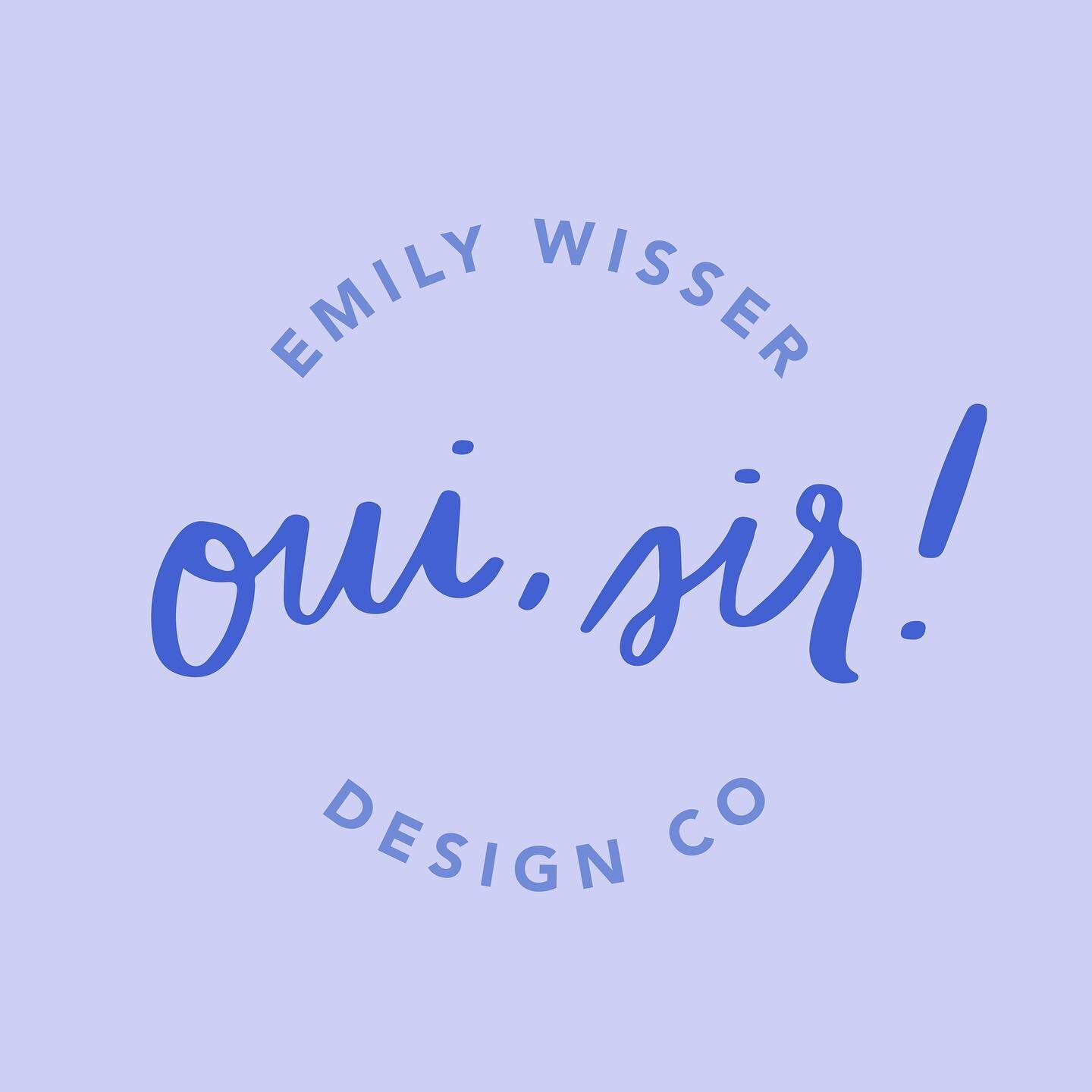 Why &ldquo;oui, sir!&rdquo; you ask? 

My name is Emily Wisser. My last name isn&rsquo;t the most intuitive to pronounce. It&rsquo;s German and people have struggled with it most of my life. But breaking it down into the French word &ldquo;oui&rdquo;