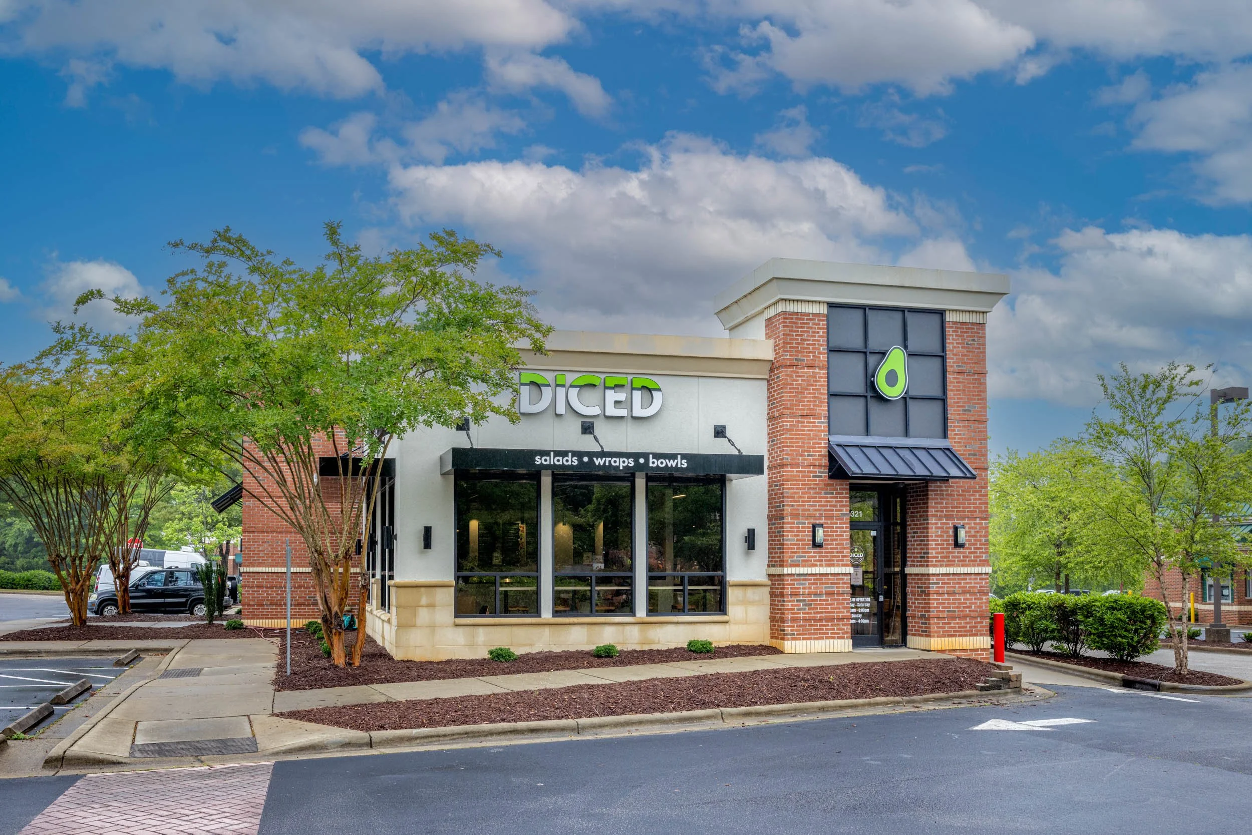 diced holly springs exterior