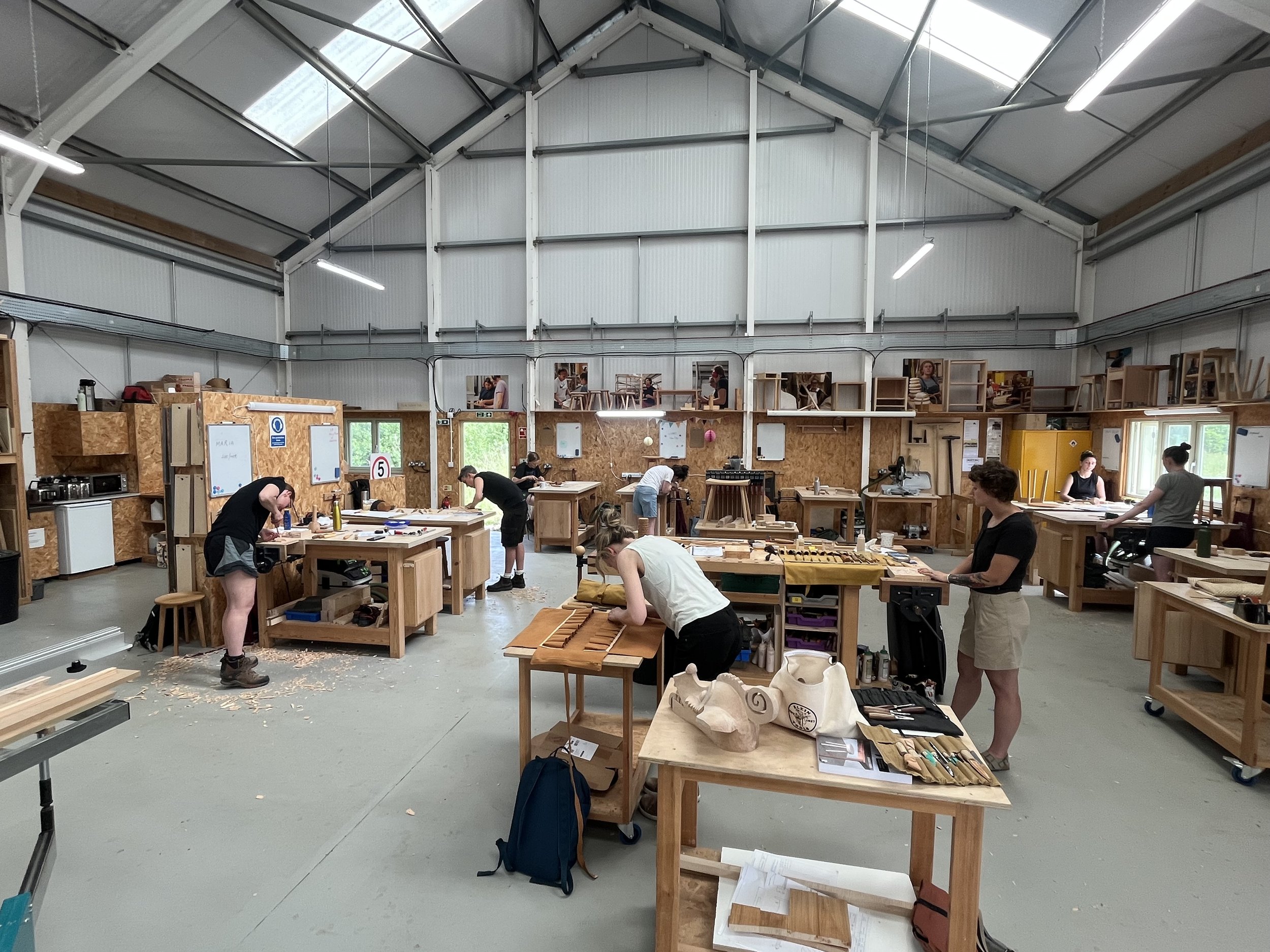 Introduction to Woodcarving Workshop at Sylva Wood School, Oxford