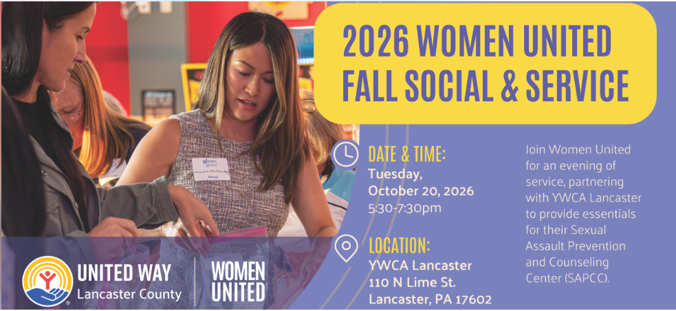 2026 Women United&nbsp;| Fall Social &amp; Service