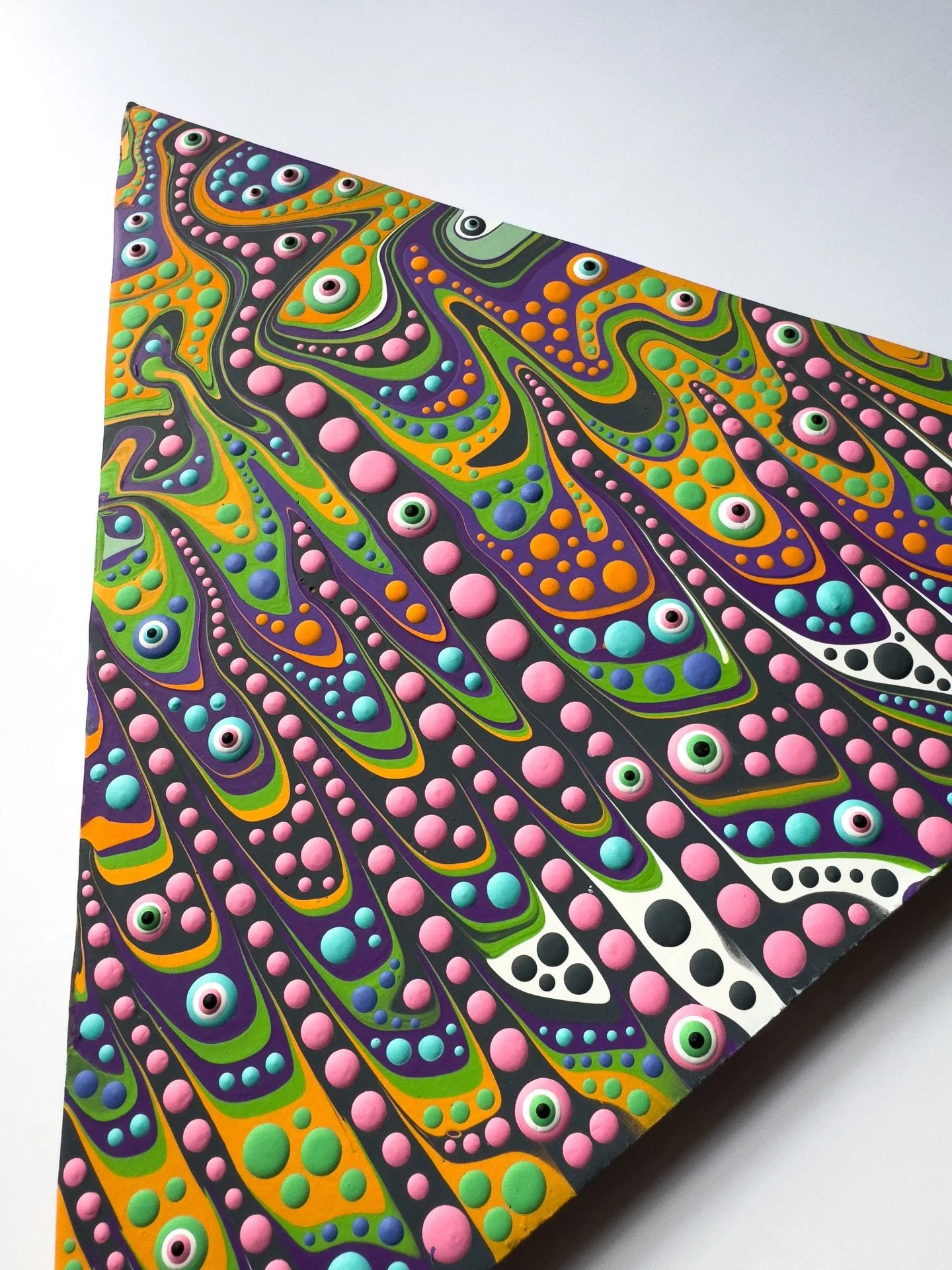 New original artwork 👀 

&ldquo;Who built the Pyramids?&rdquo; 
Acrylic on wood. Approx 30cm x 30cm

Will be adding to the website very soon! DM me if you&rsquo;re interested 🙂