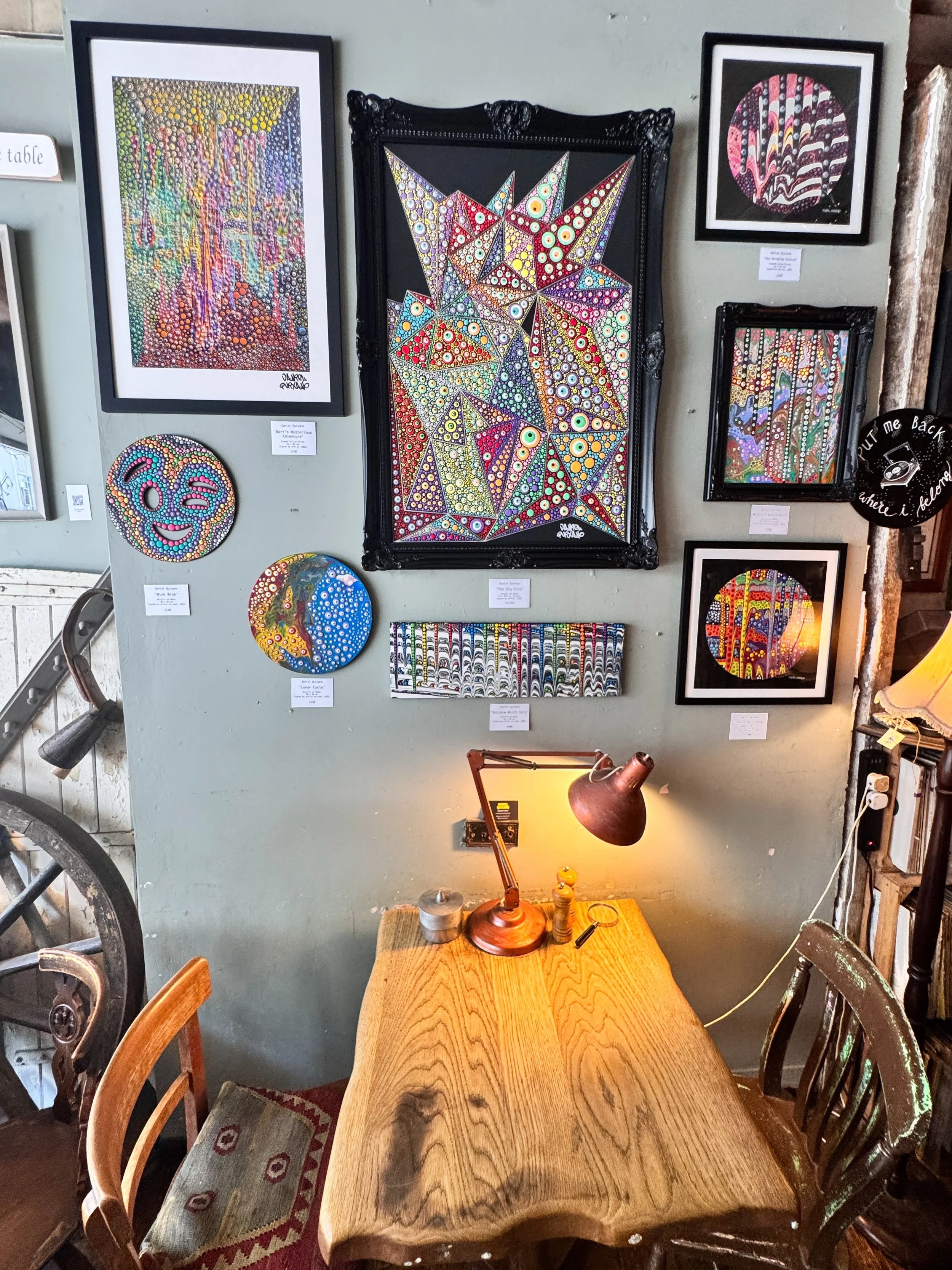 Really happy to announce I&rsquo;ll be exhibiting a selection of my favourite artworks at @salvagecafe in Hove over August &amp; September 👀

For those that don&rsquo;t know it, Salvage is an ace little spot on Western Rd, all furniture and decor ha
