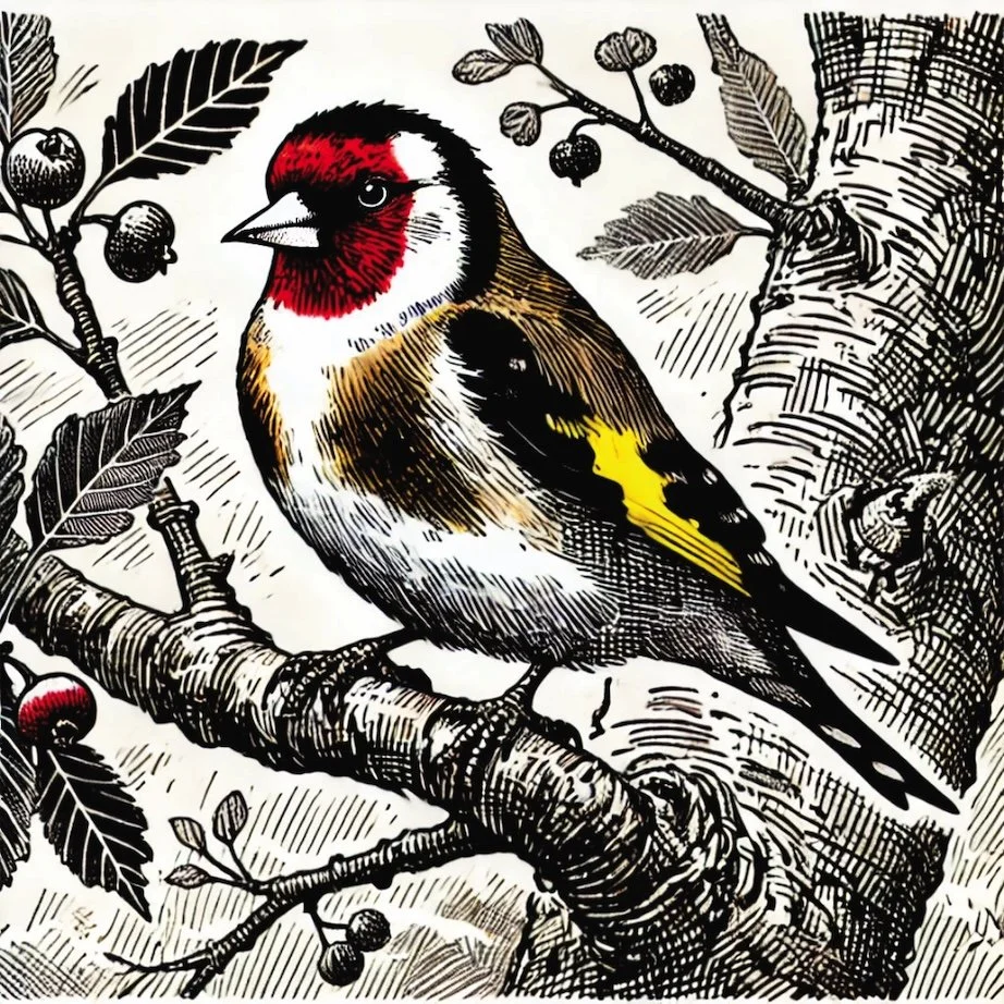 Coaster Goldfinch on Branch B18