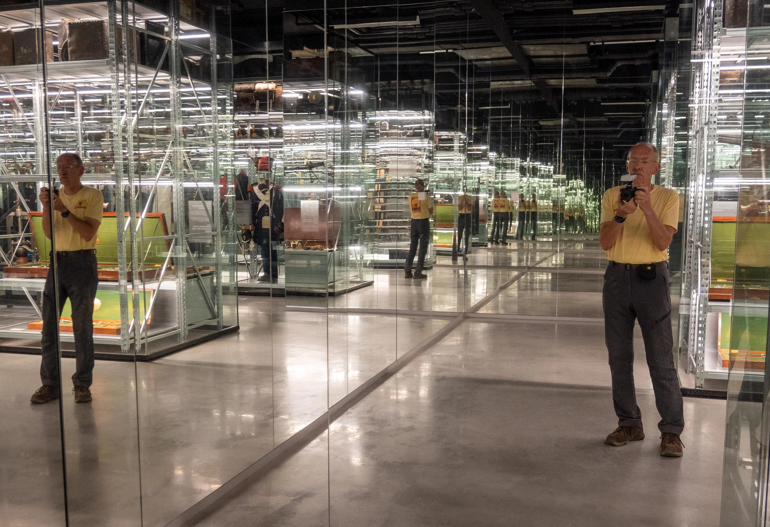 Mirror walled multiple Jeffs