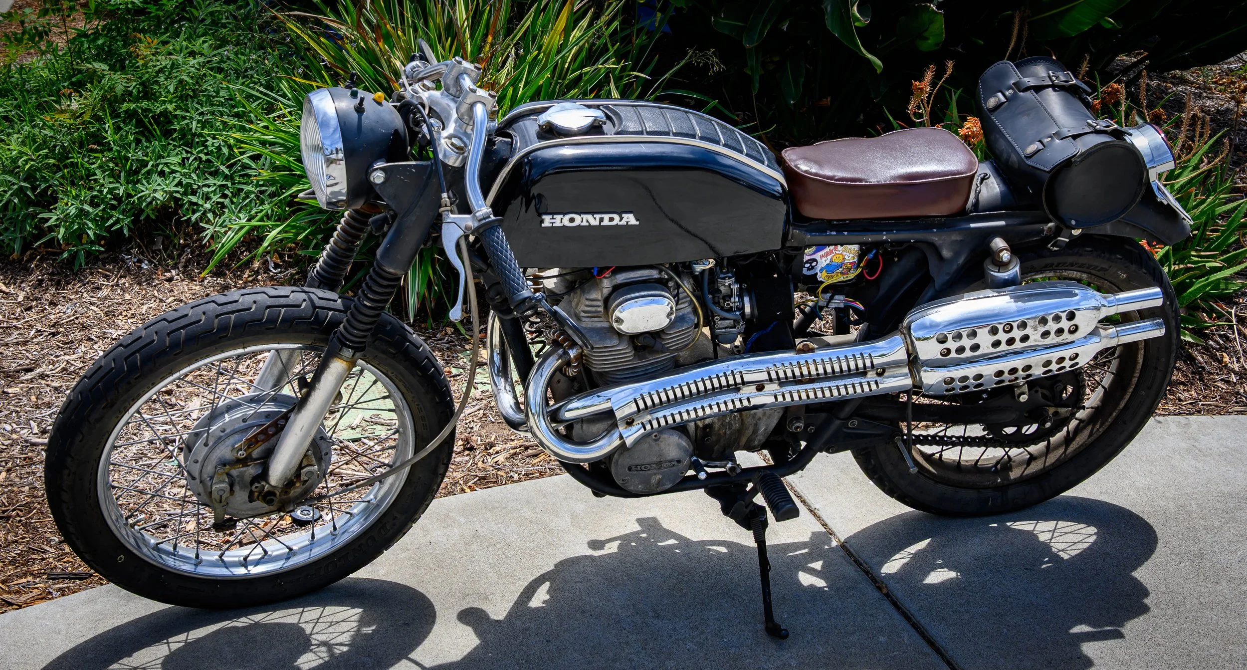 Old school cafe racer style