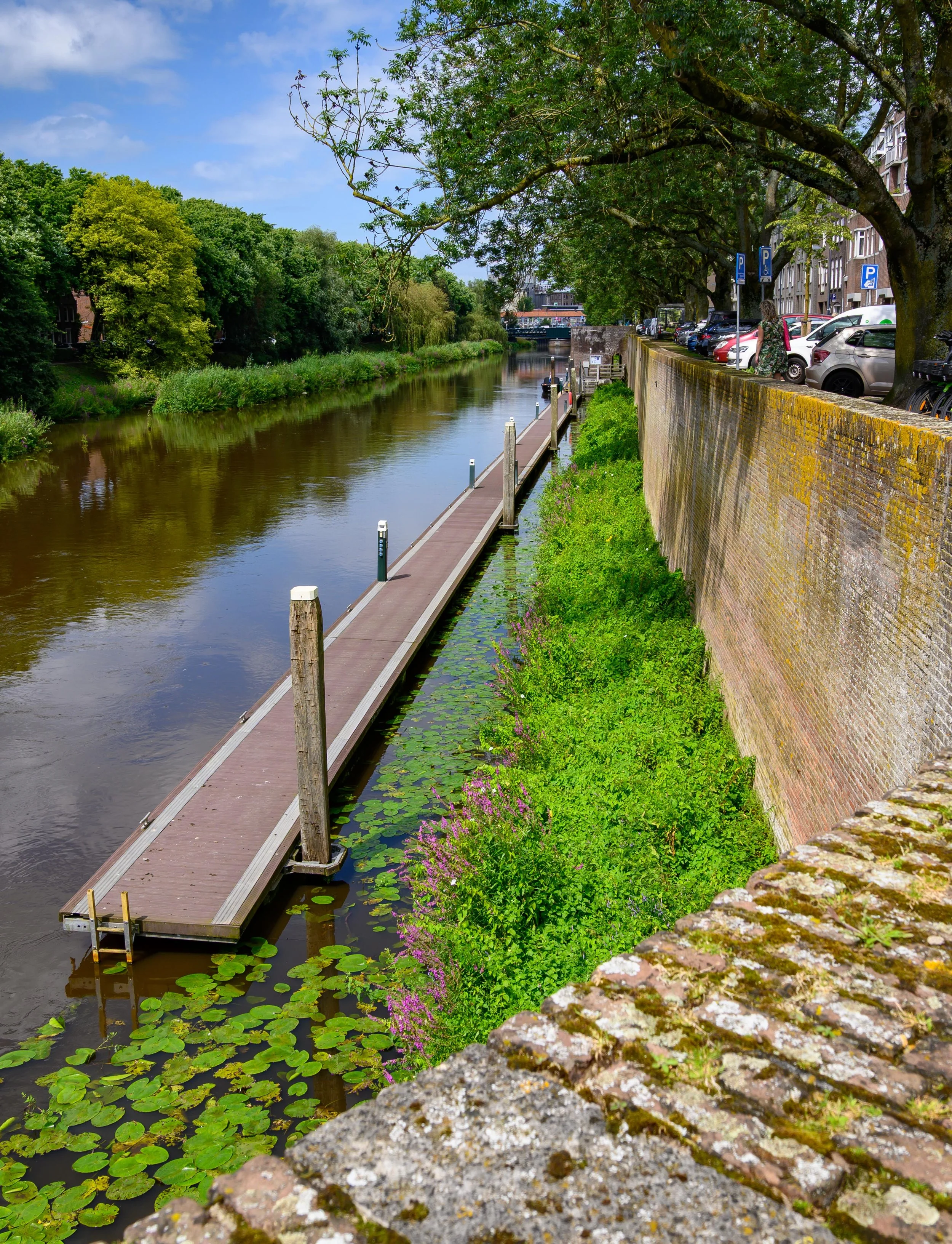 Canal dock, Netherlands