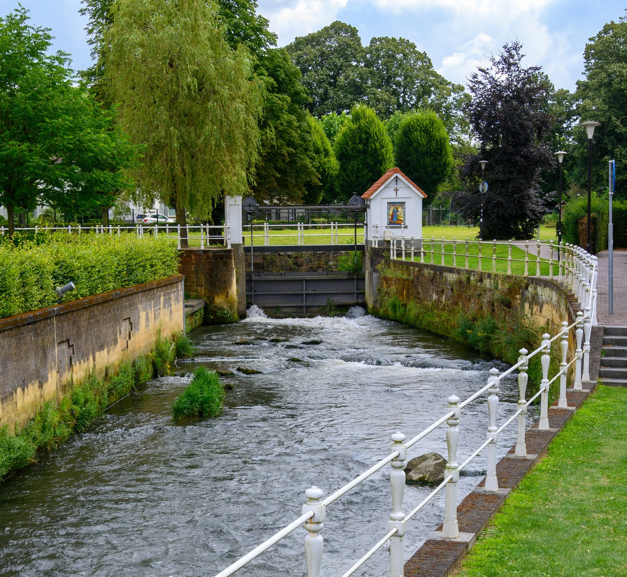 River flow control, Netherlands