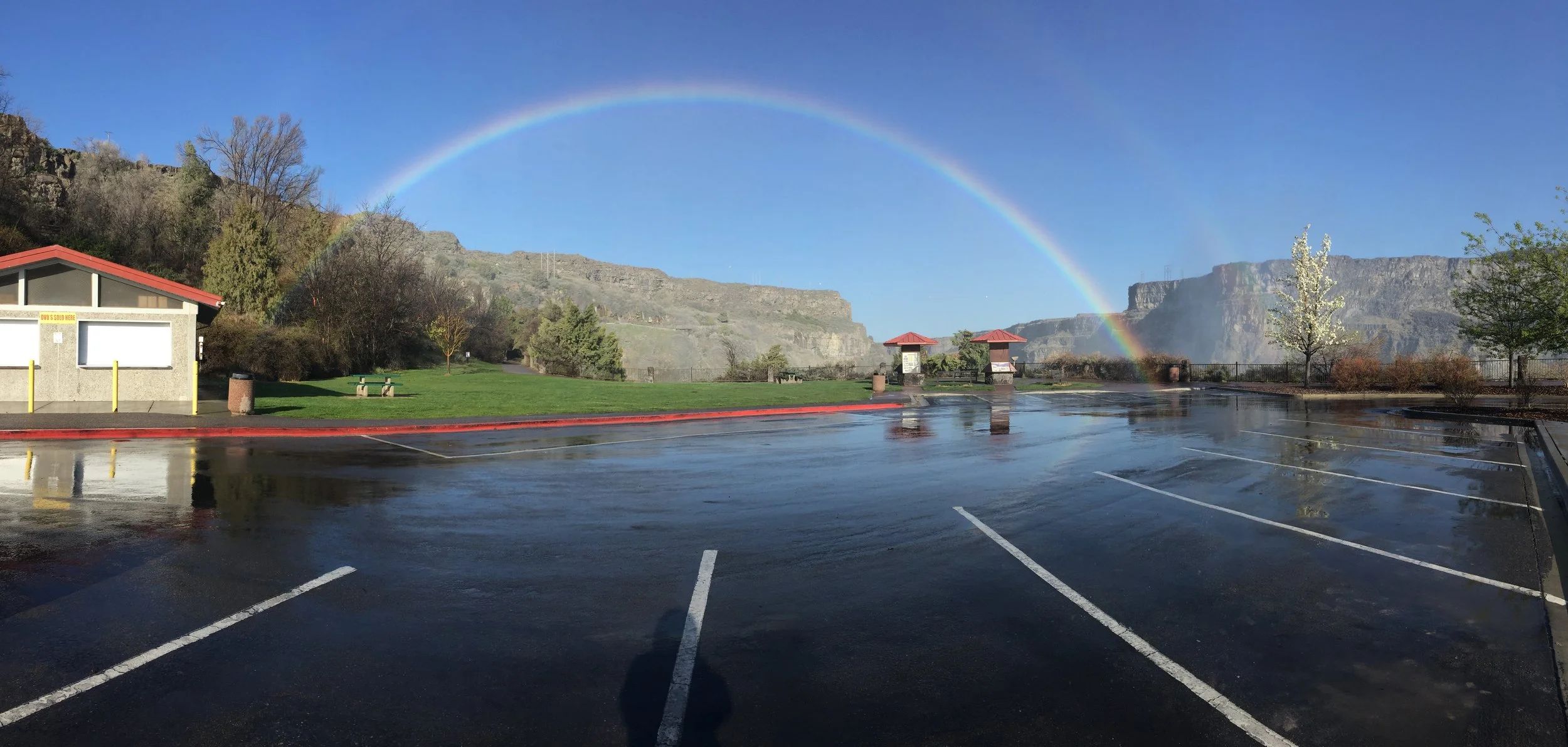Rainbow, Shoshone Falls Park, Oregon