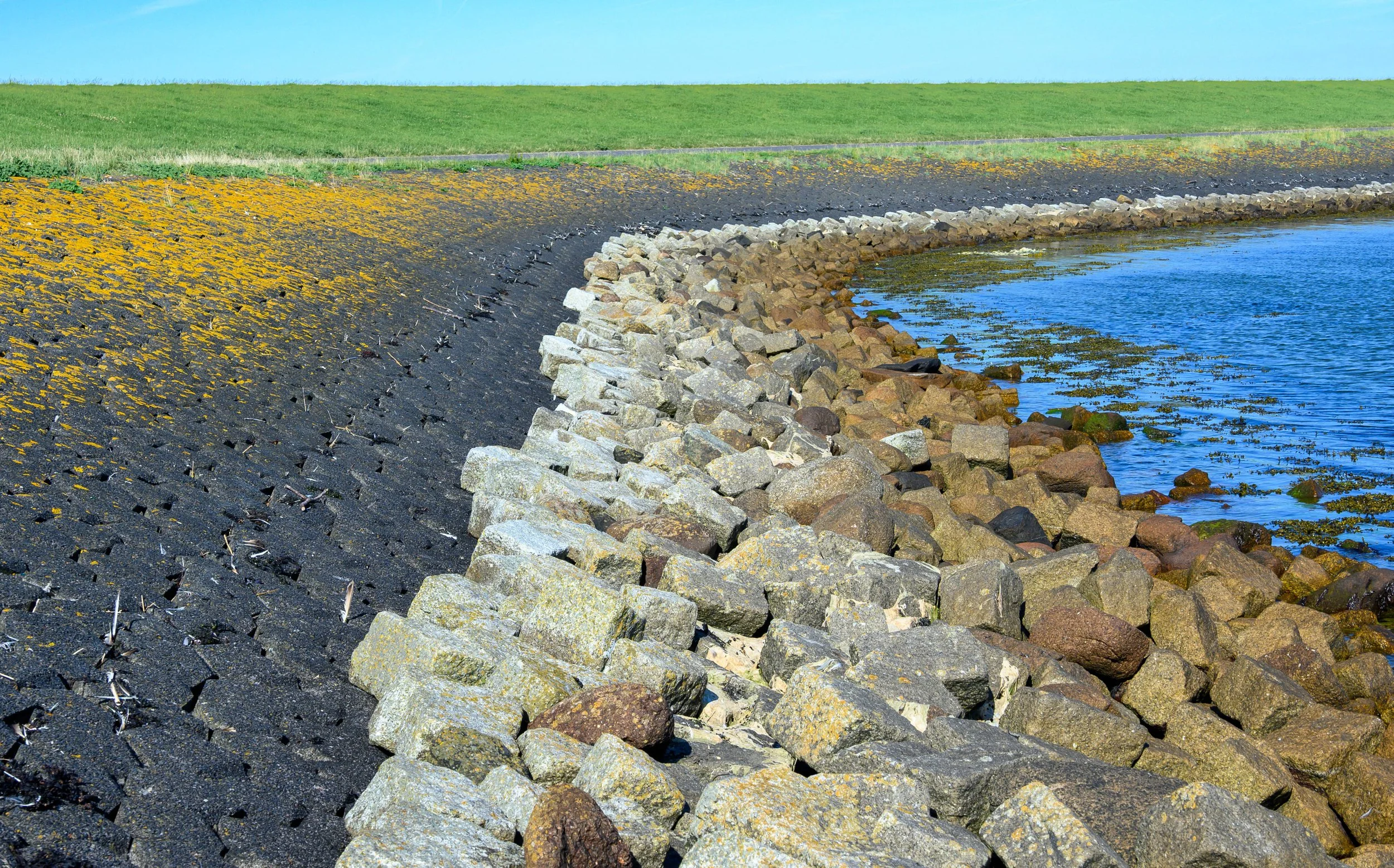 Rocky dike (dijk), Netherlands