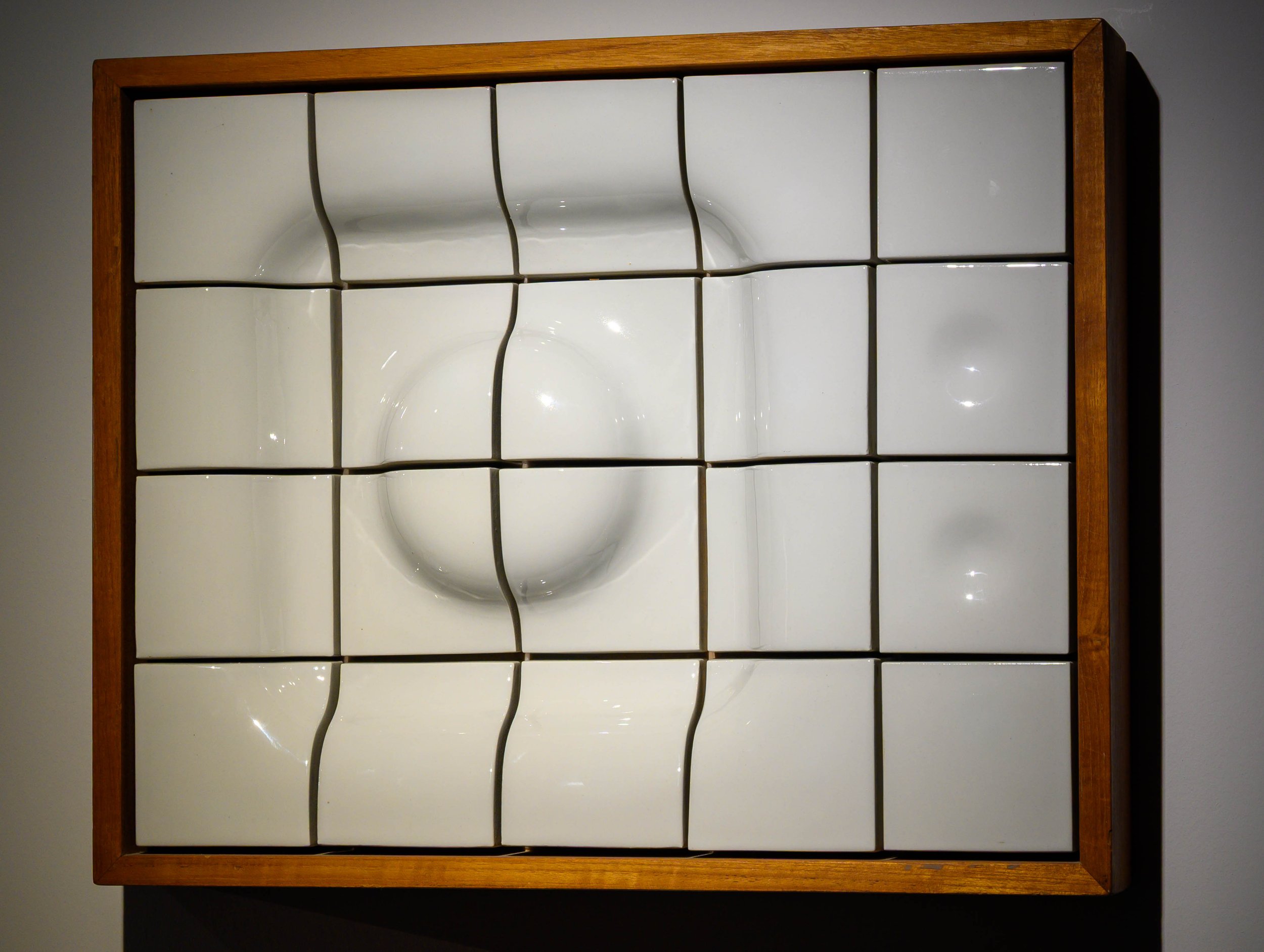 Curved tile