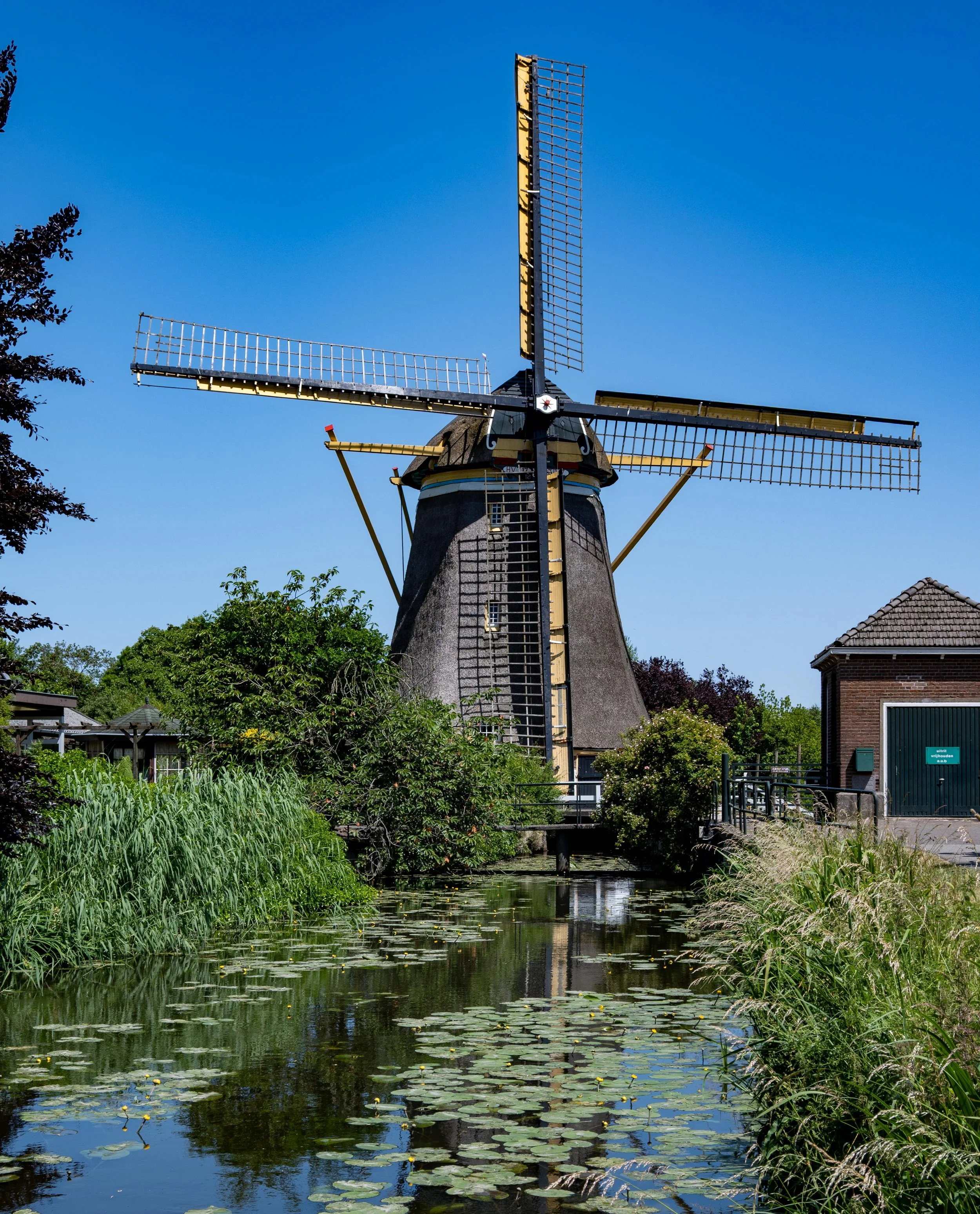 Traditional windmill, Netherlands