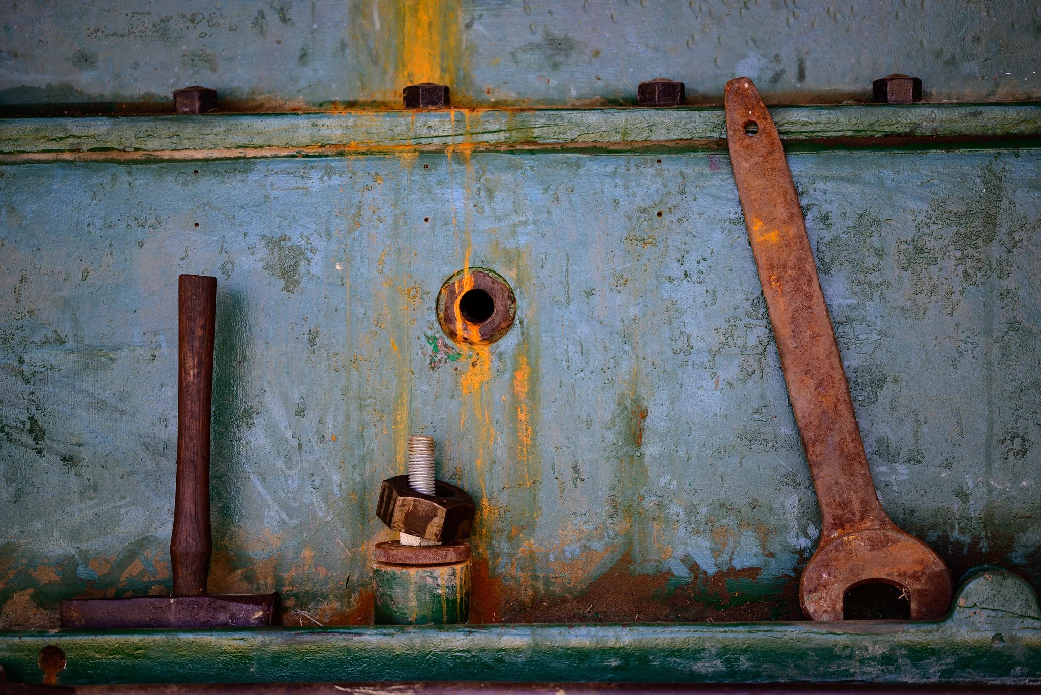 Rusty tools