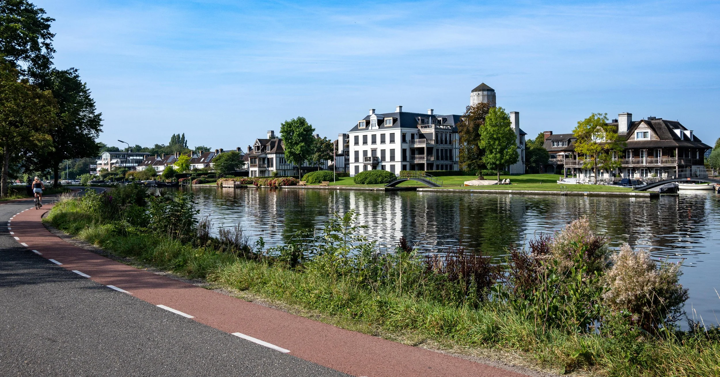 Vecht river bike route, Netherlands