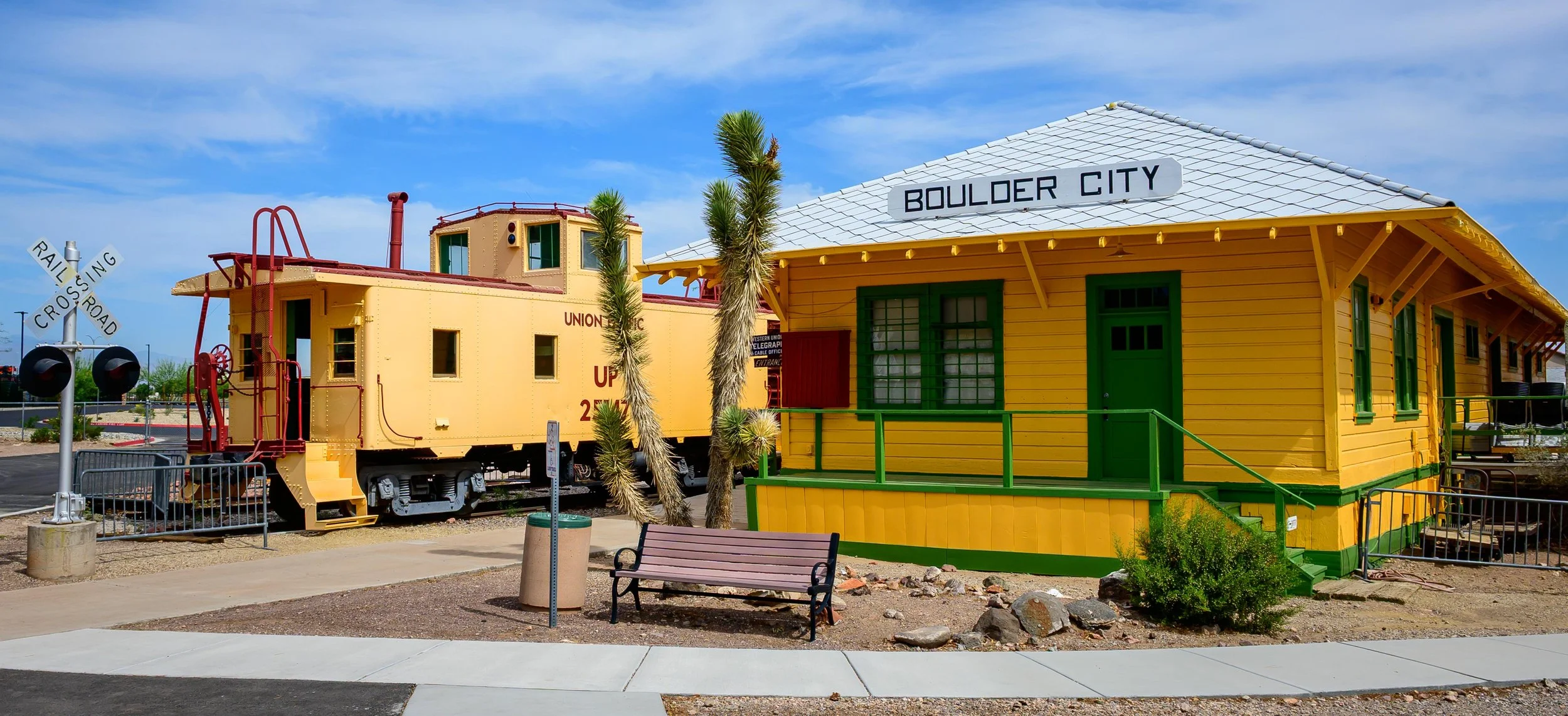 Old Boulder City Train Station, Henderson Nevada museum