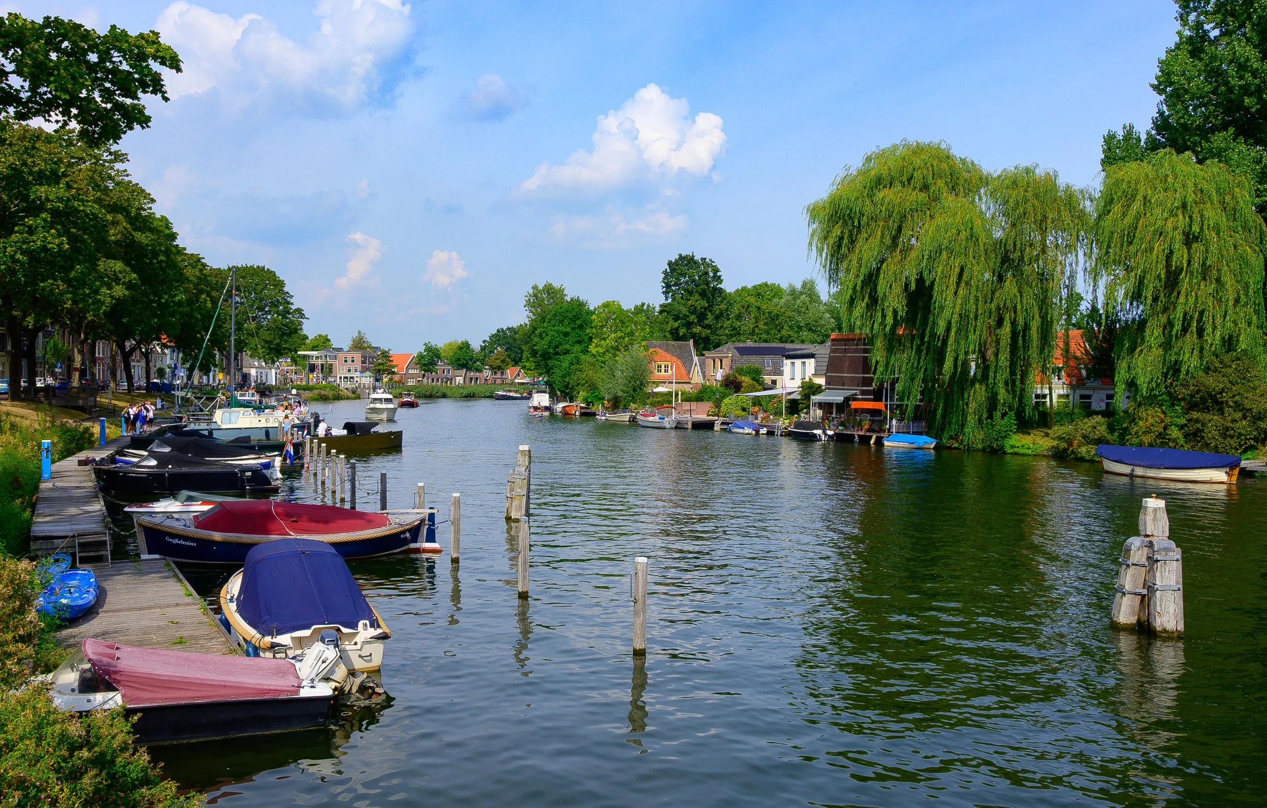 Canal scene, Netherlands