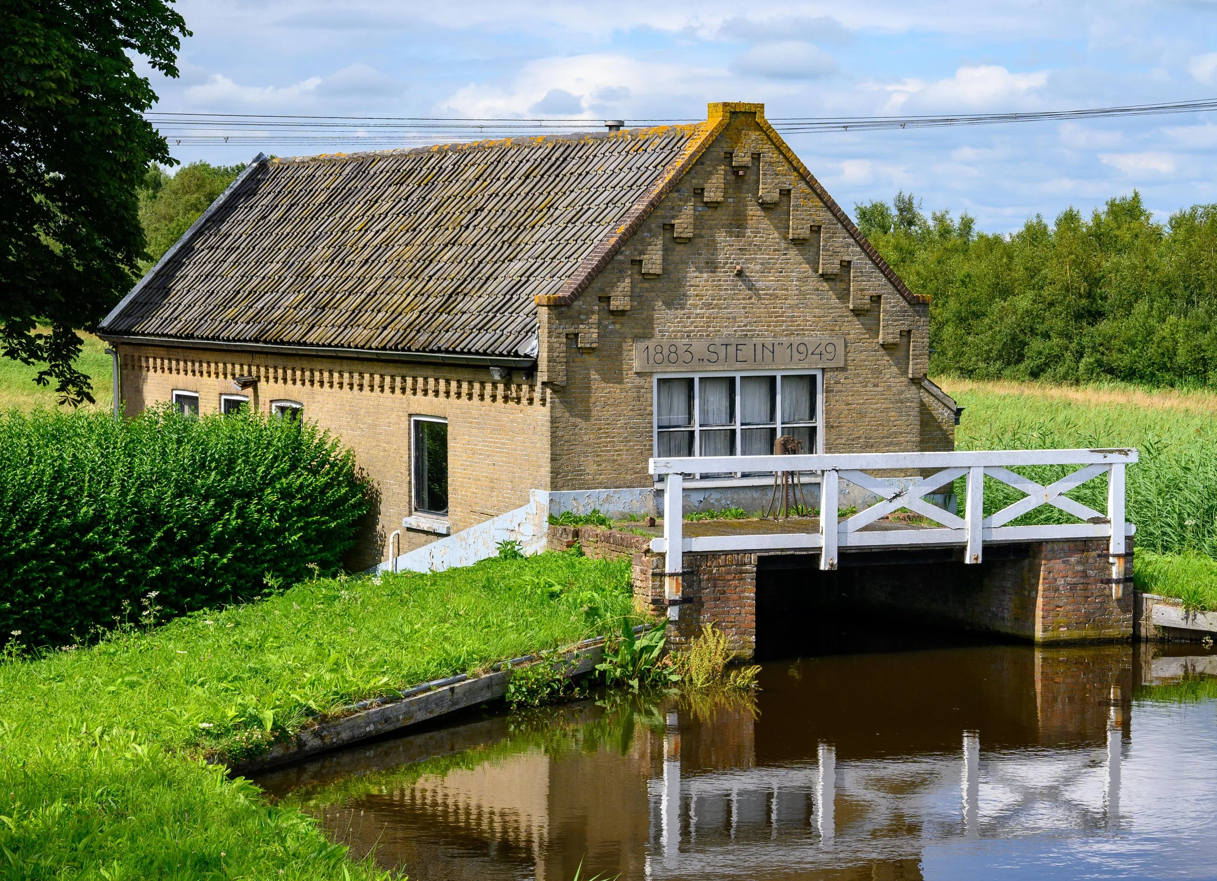 Water pump building, Netherlands
