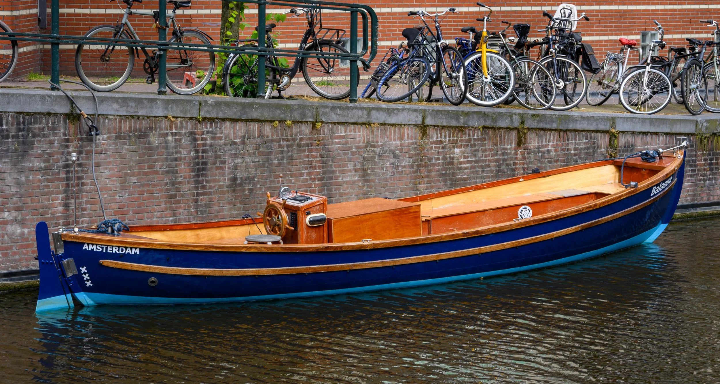Canal boat, Netherlands