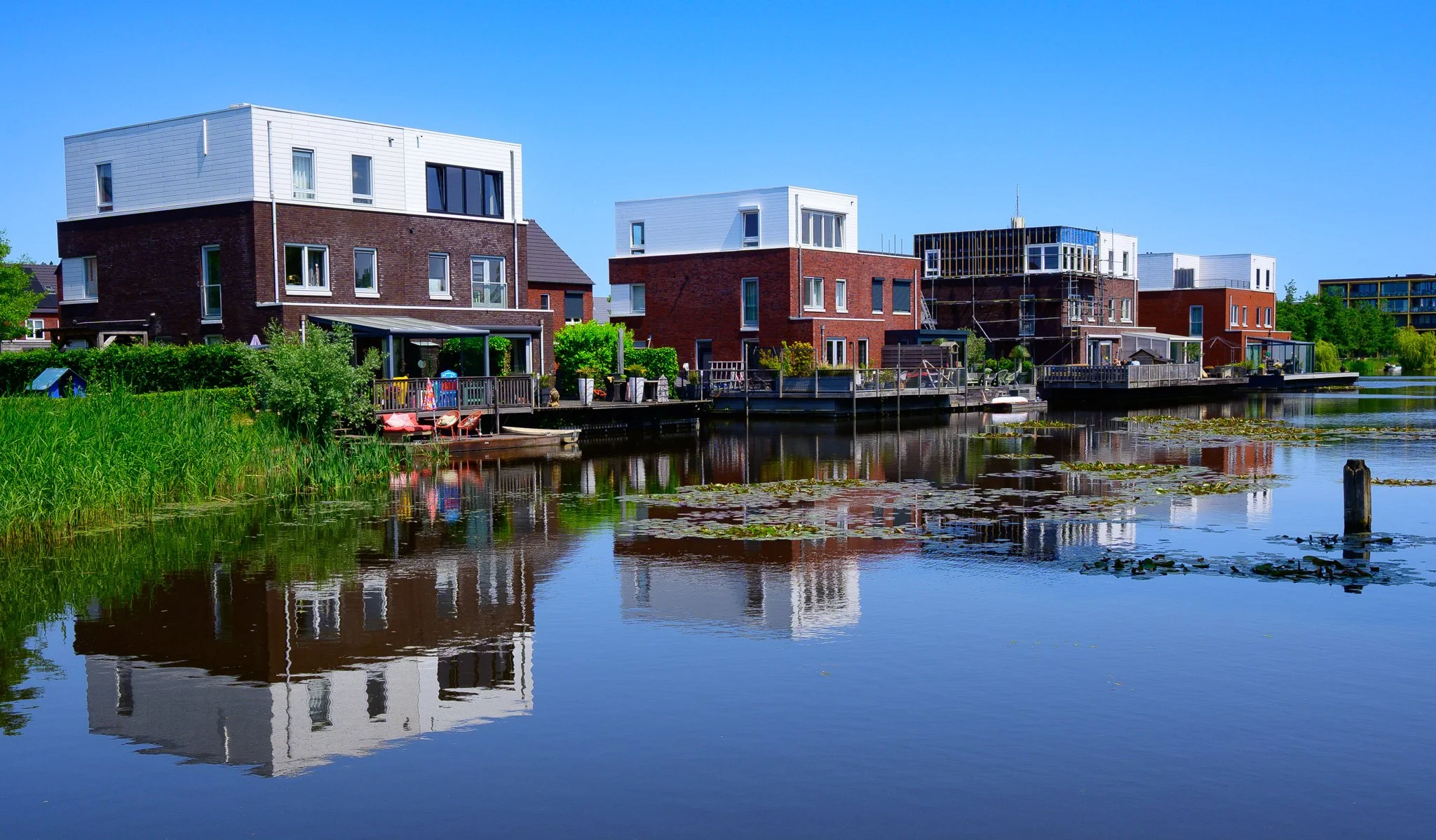 Canal houses, Netherlands