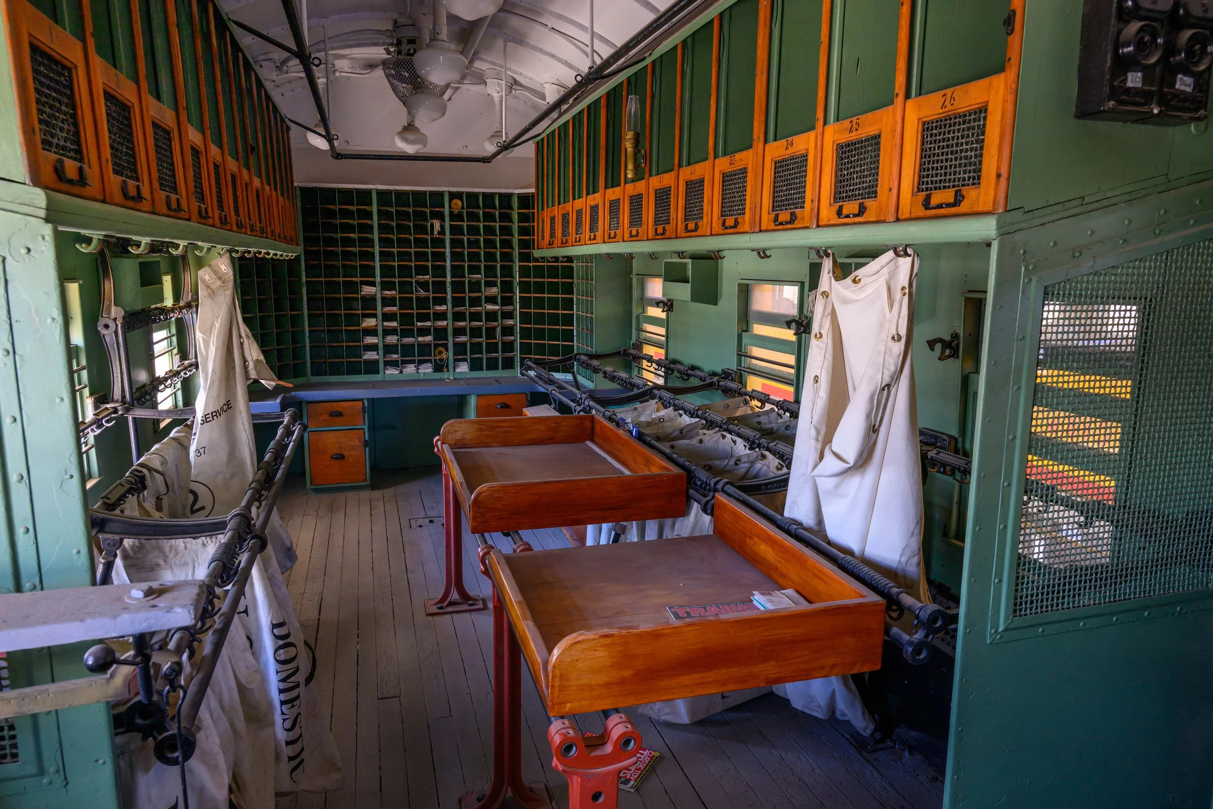 Post Office railroad car