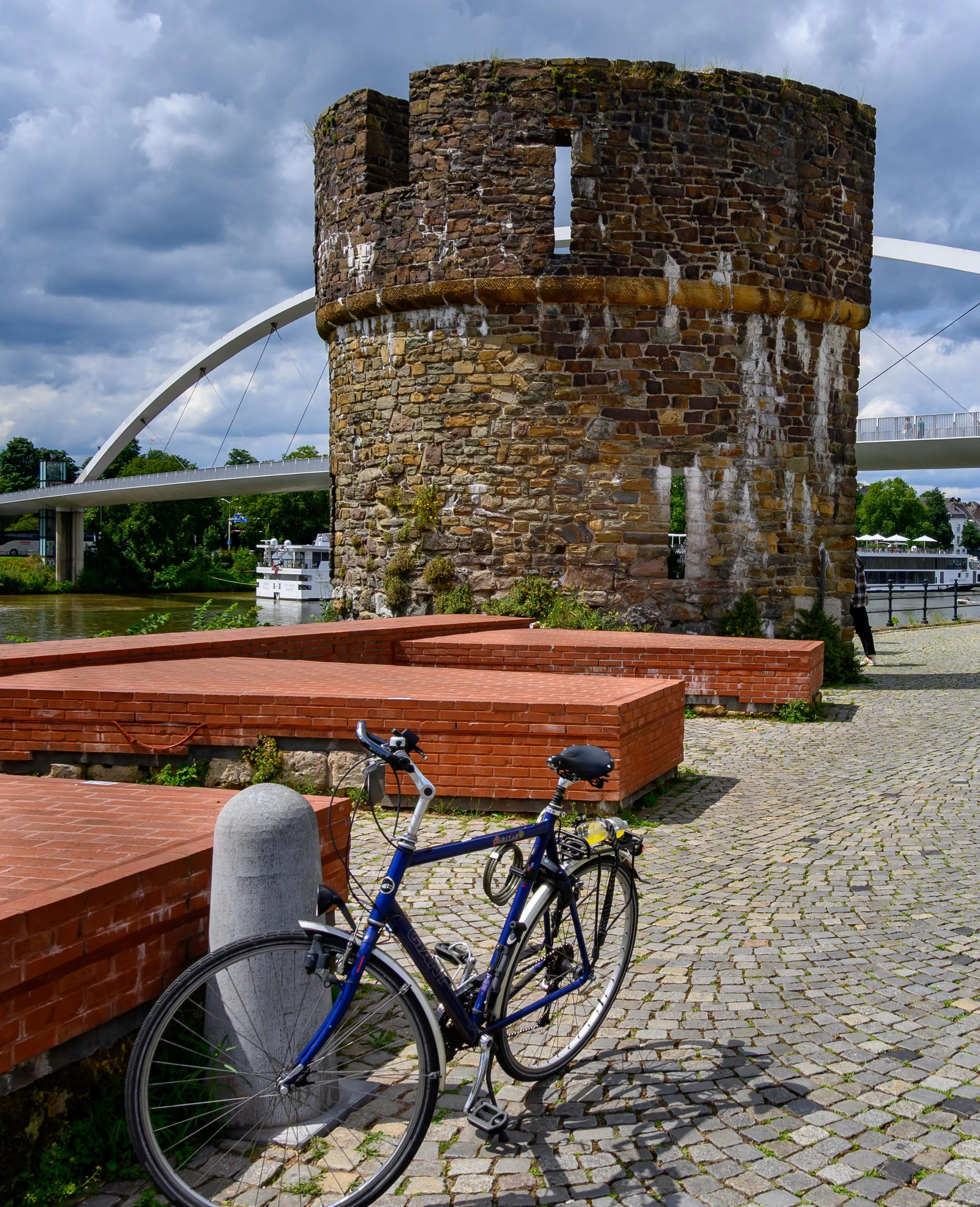 Tower and bike, Netherlands