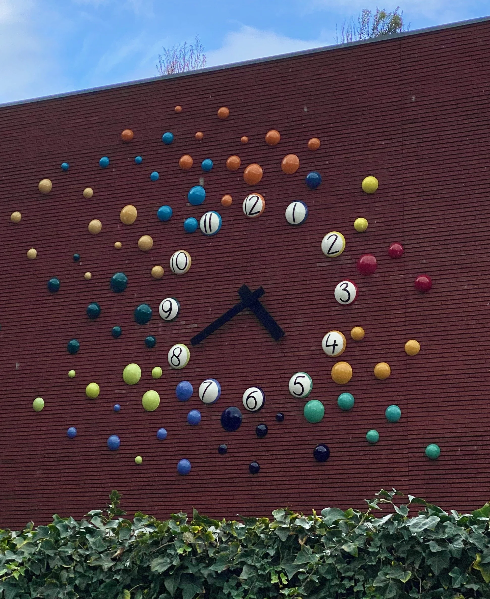 Wall clock, Bilthoven, Netherlands