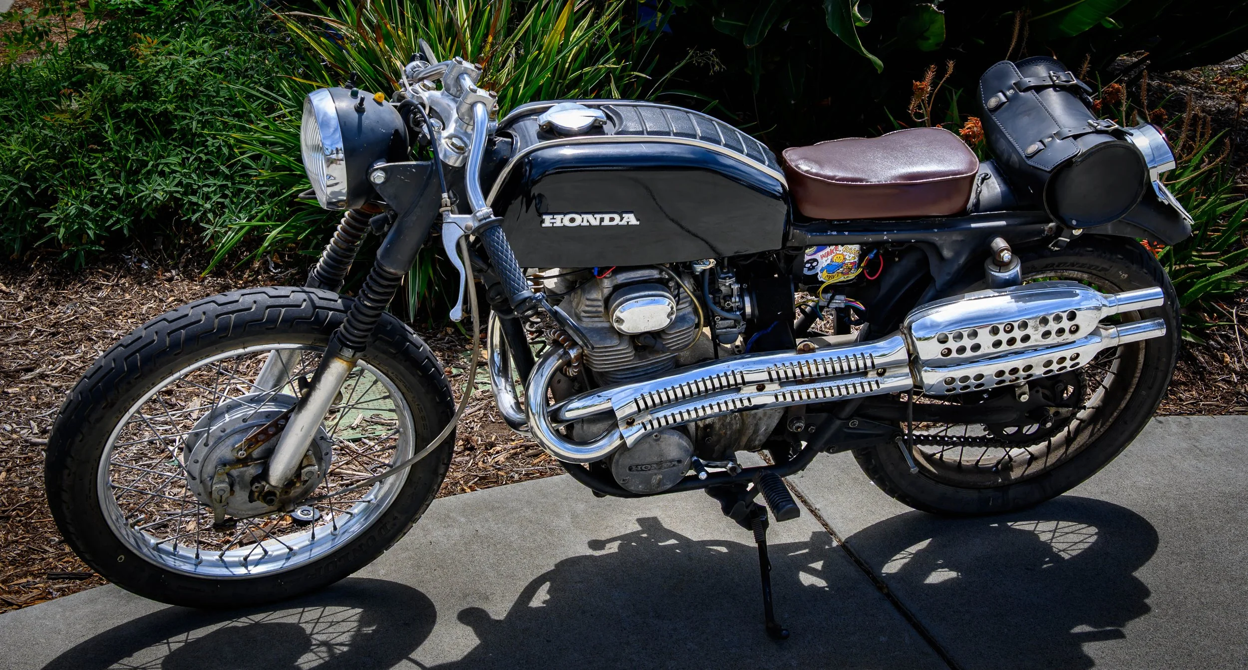 Old school cafe racer style