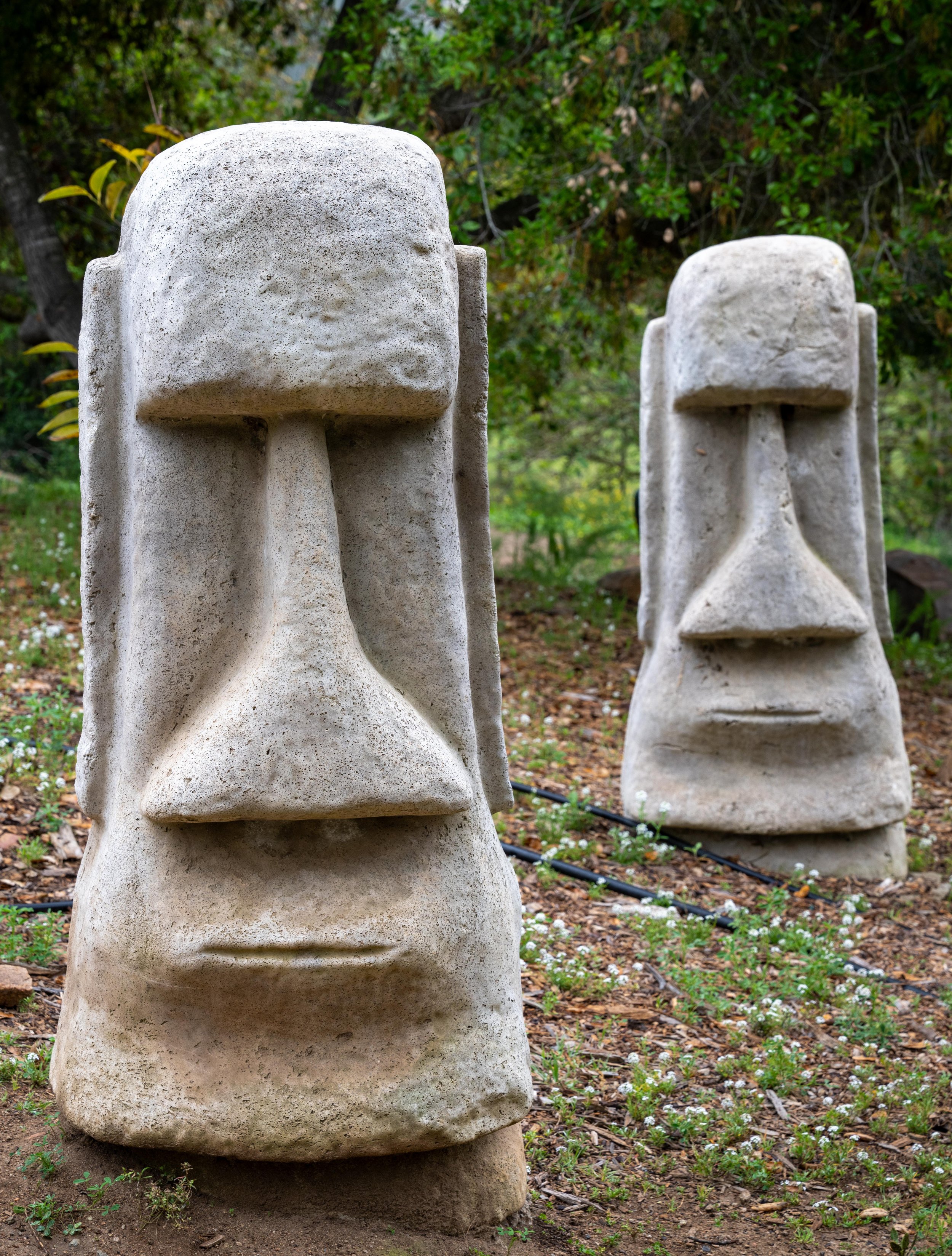 Statues, Vale Terrace Park, Vista, CA